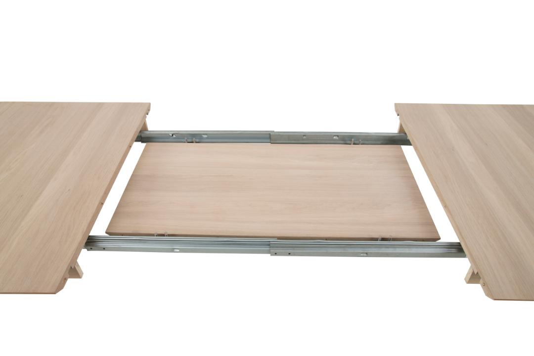 Lot de 2 rallonges Cedro 50 cm - chêne blanc - Image 4