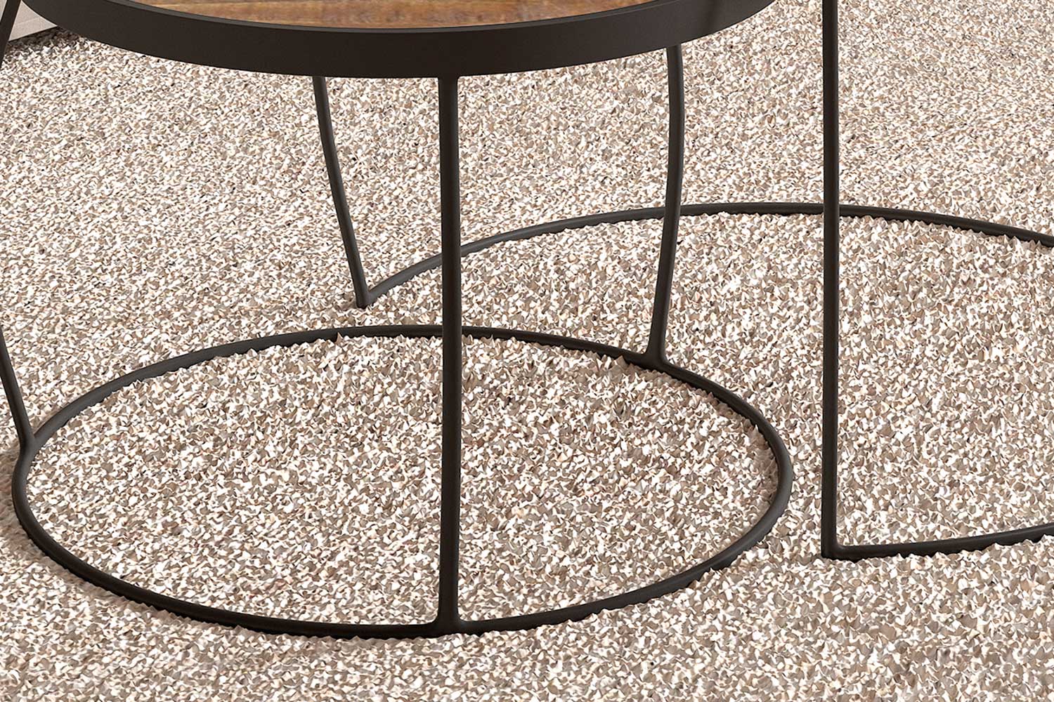 Lot de 2 tables basses Lars - mangolia - Image 2