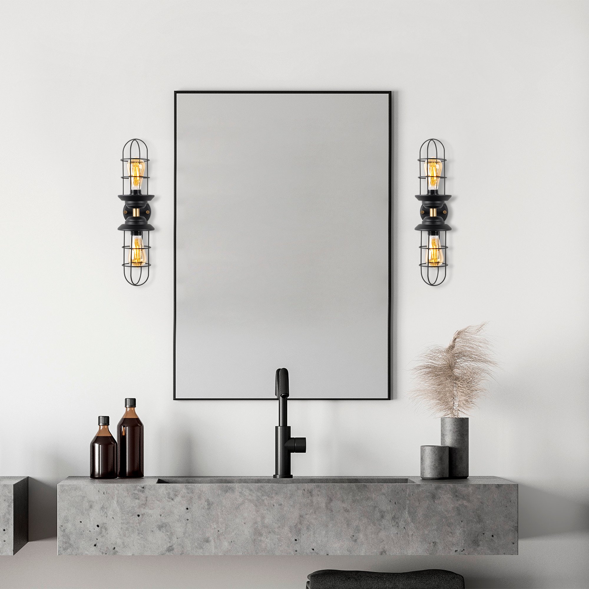 Mahoni Applique | CORPS EN MÉTAL | Noir, Or - Image 7