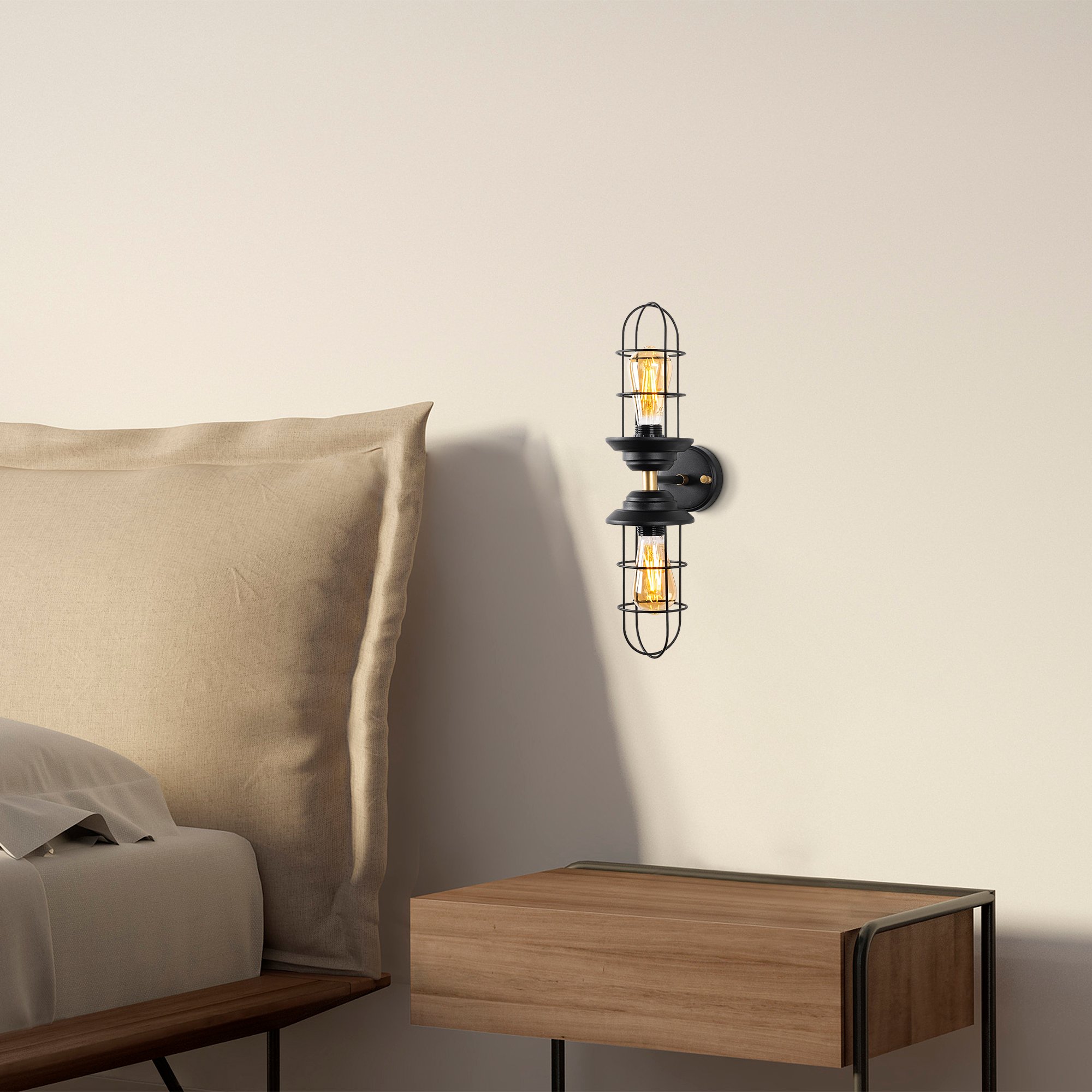 Mahoni Applique | CORPS EN MÉTAL | Noir, Or