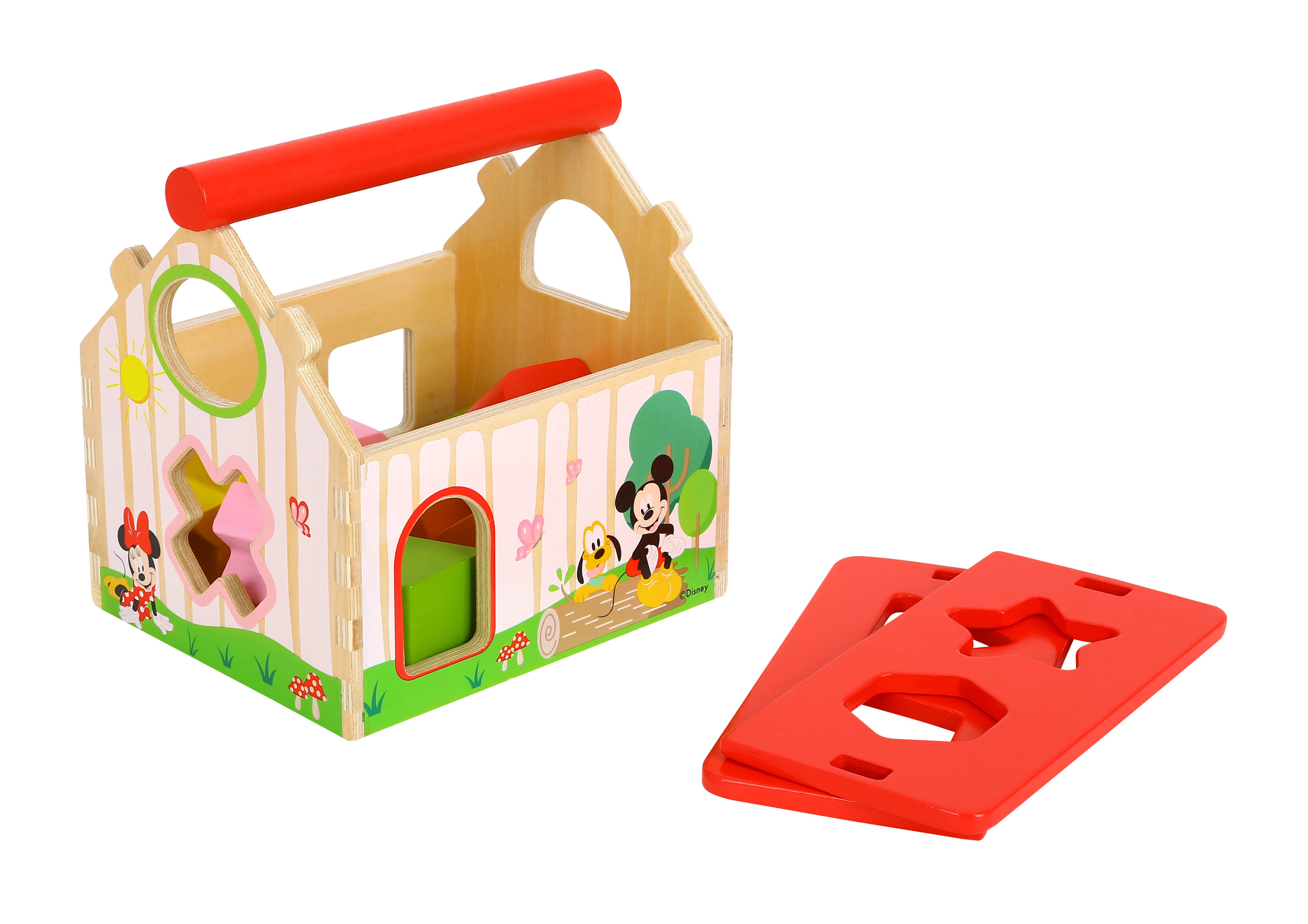 Maison de triage à formes en bois - Image 3