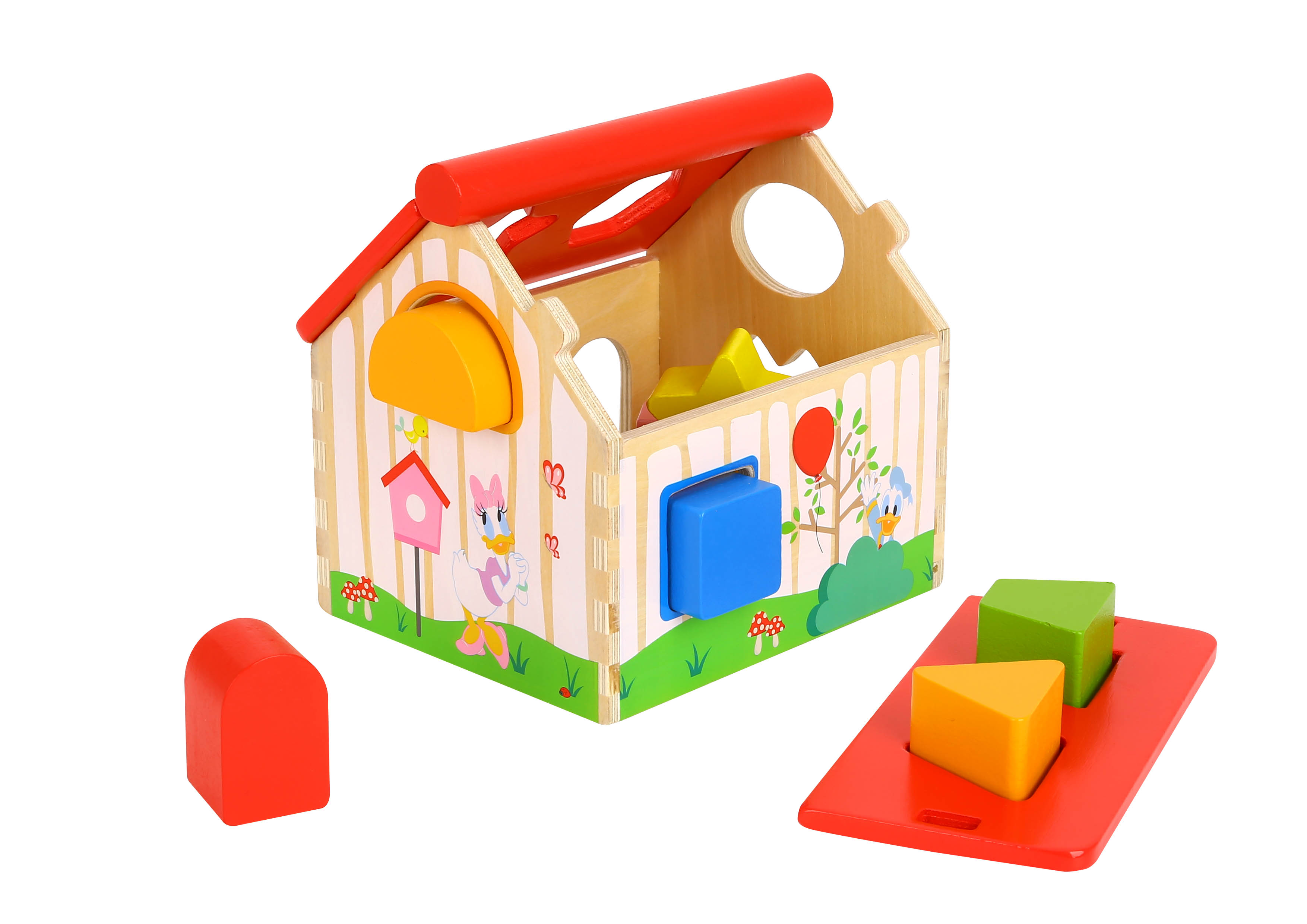 Maison de triage à formes en bois - Image 5