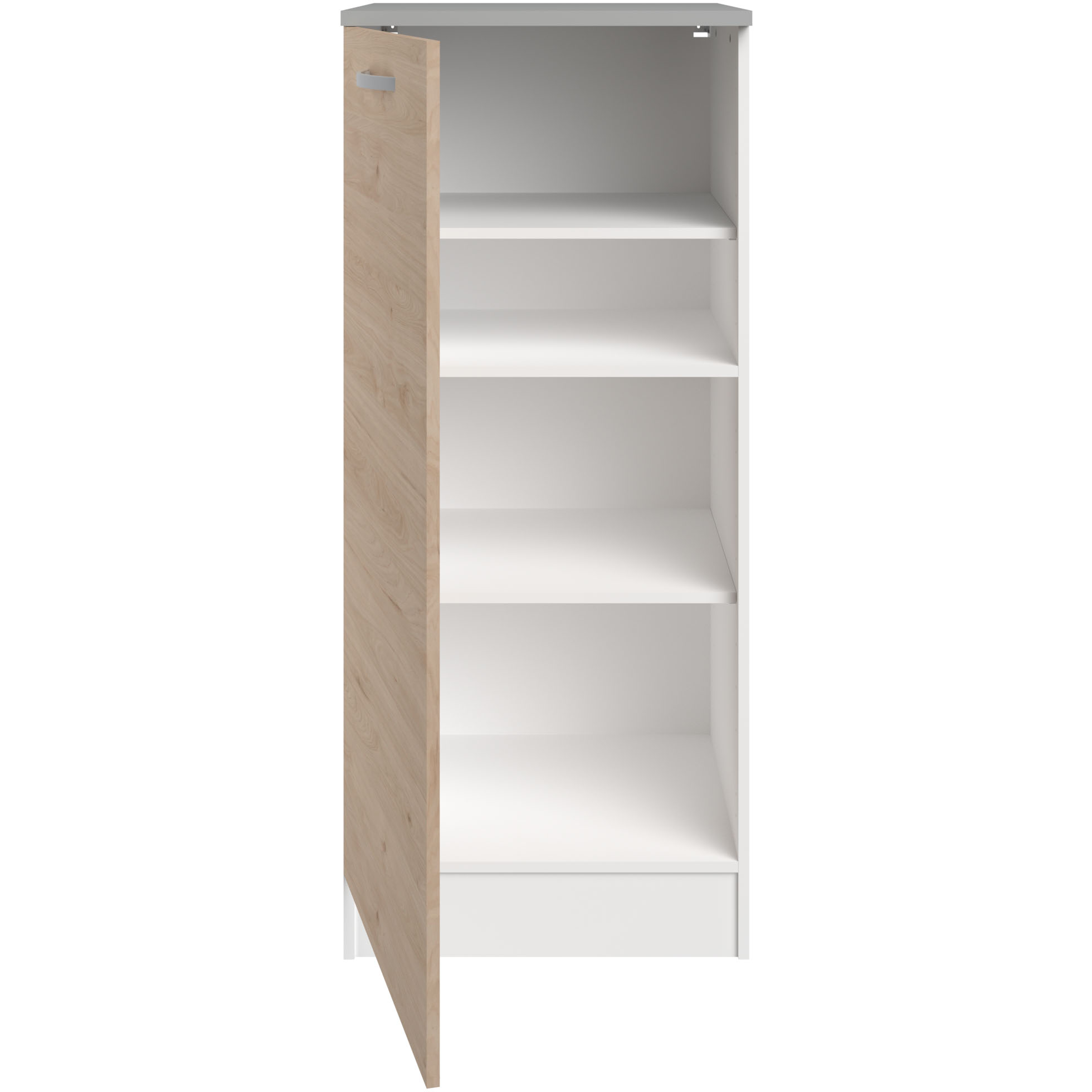 Meuble bas Eko H141 x 60 - chêne - Image 4