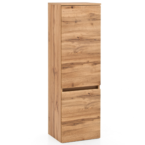 Meuble colonne Vikas 2 portes - chêne