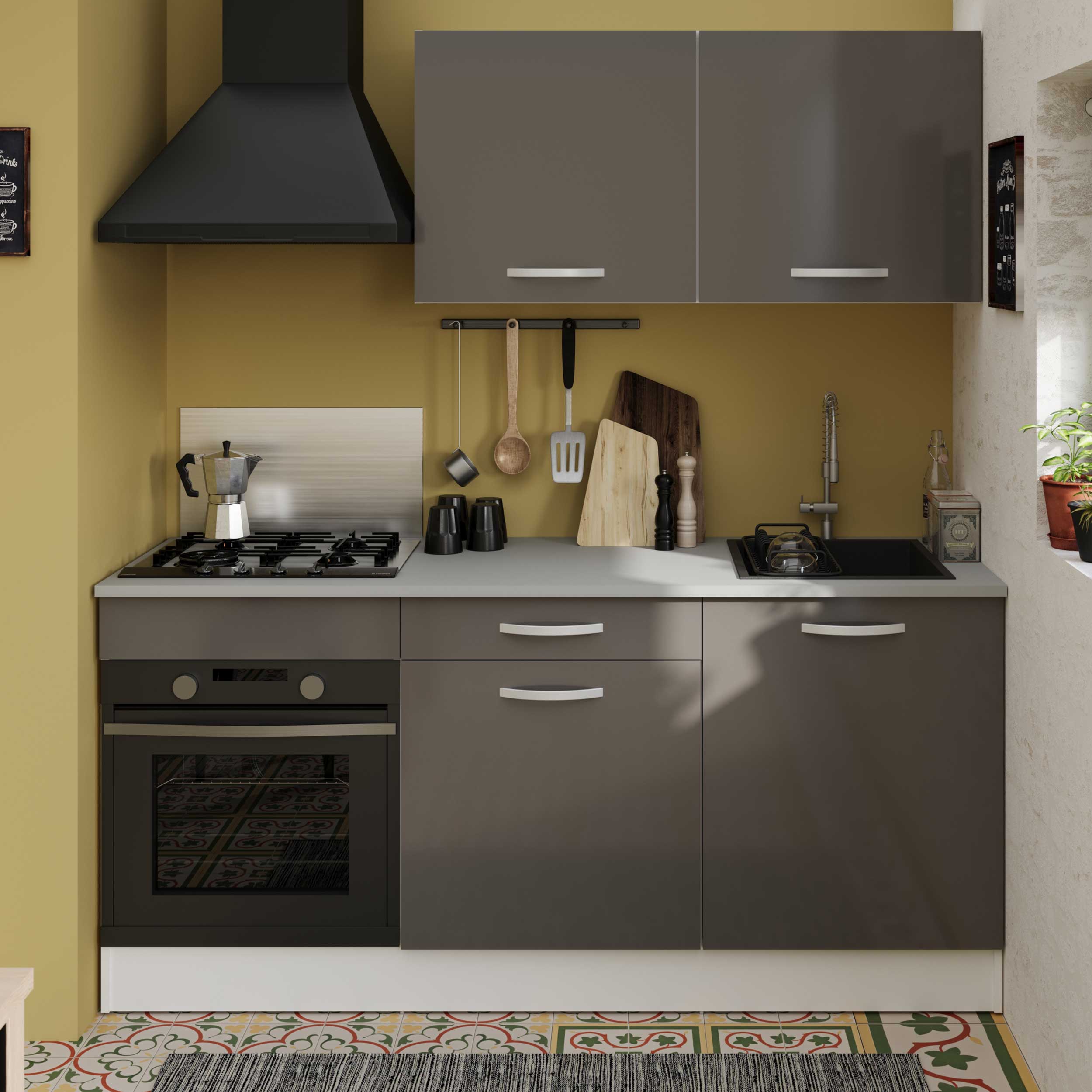 Meuble haut Oke 60 cm - gris - Image 10