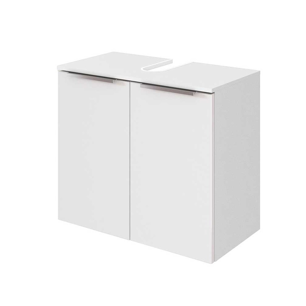 Meuble sous lavabo Hansen 60cm 2 portes - blanc - Image 9
