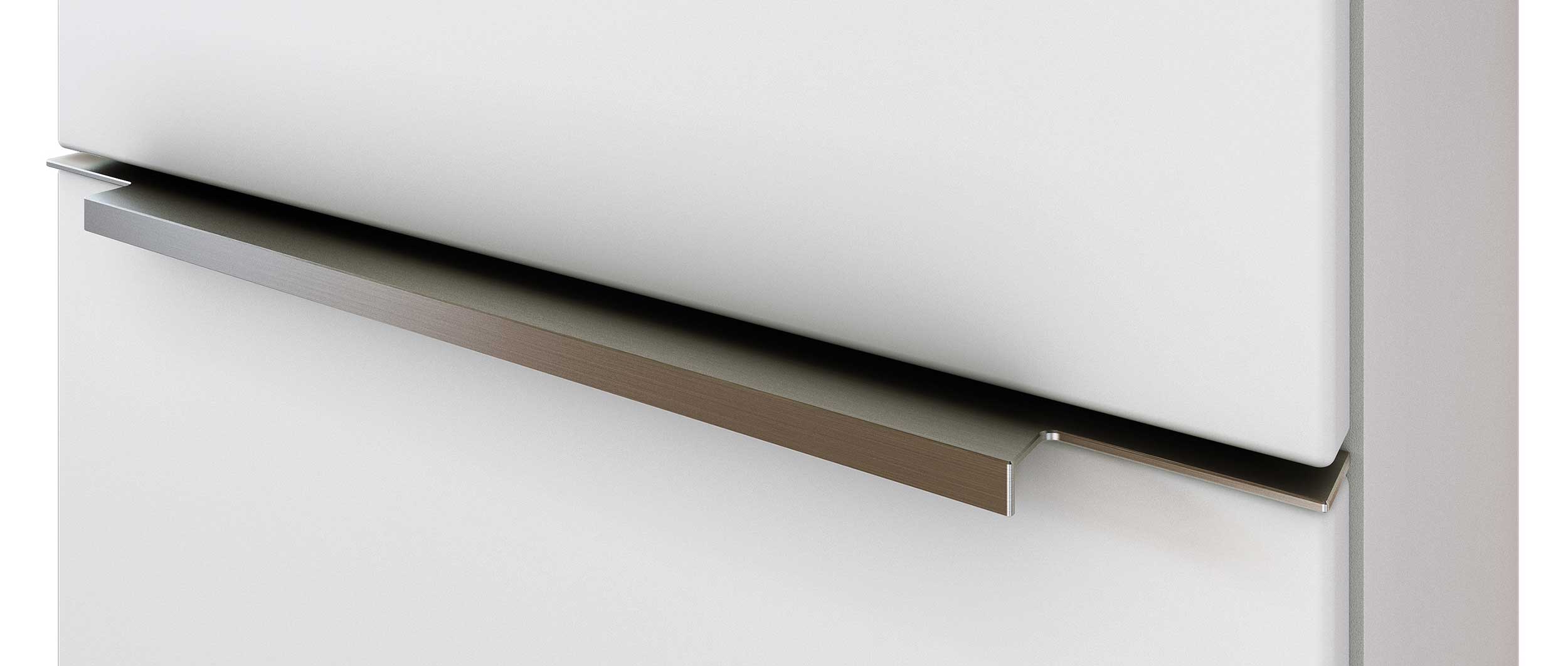 Meuble sous lavabo Hansen 60cm 2 tiroirs - blanc - Image 5