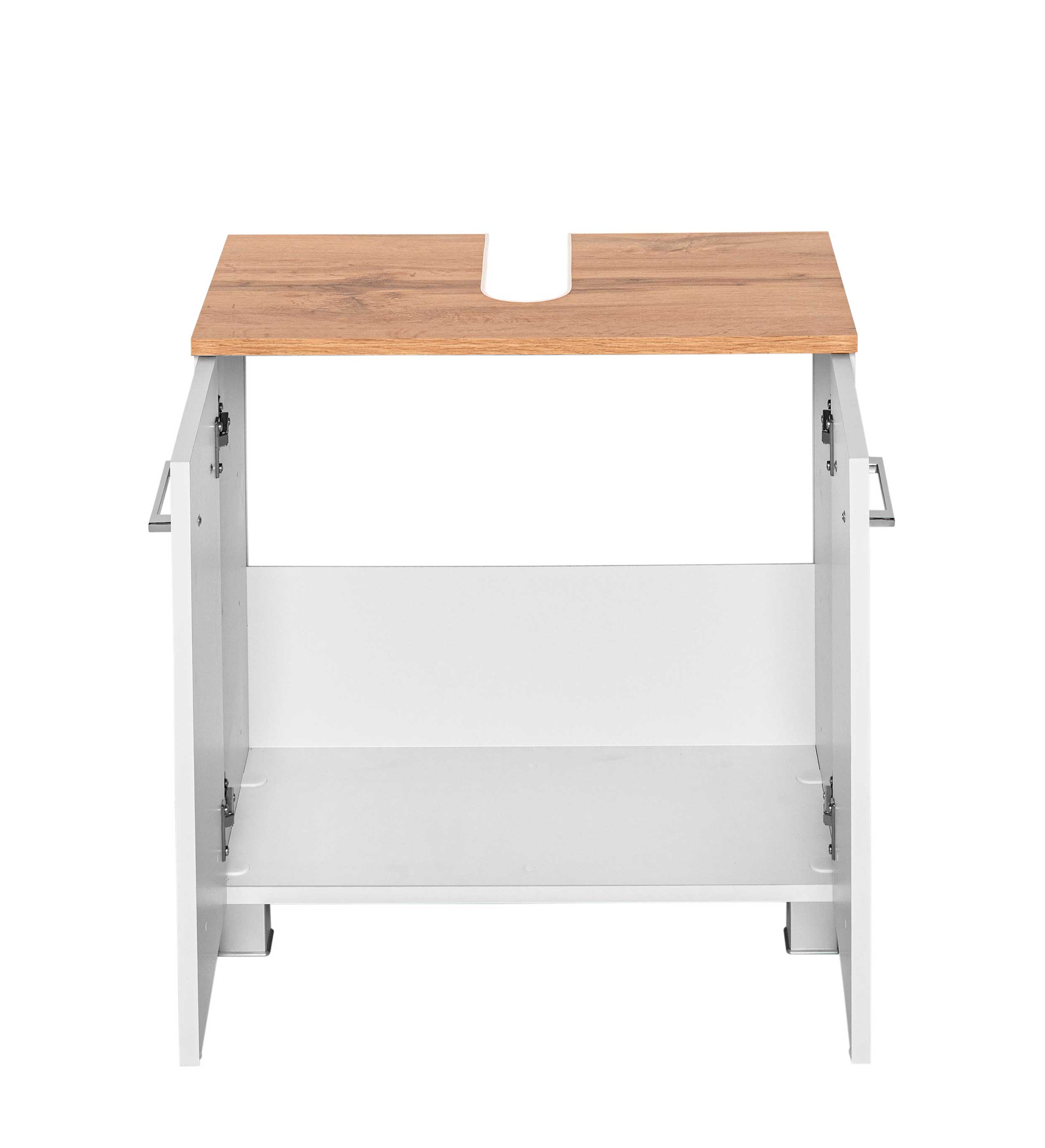 Meuble sous lavabo Pares 60cm 2 tiroirs - blanc - Image 7