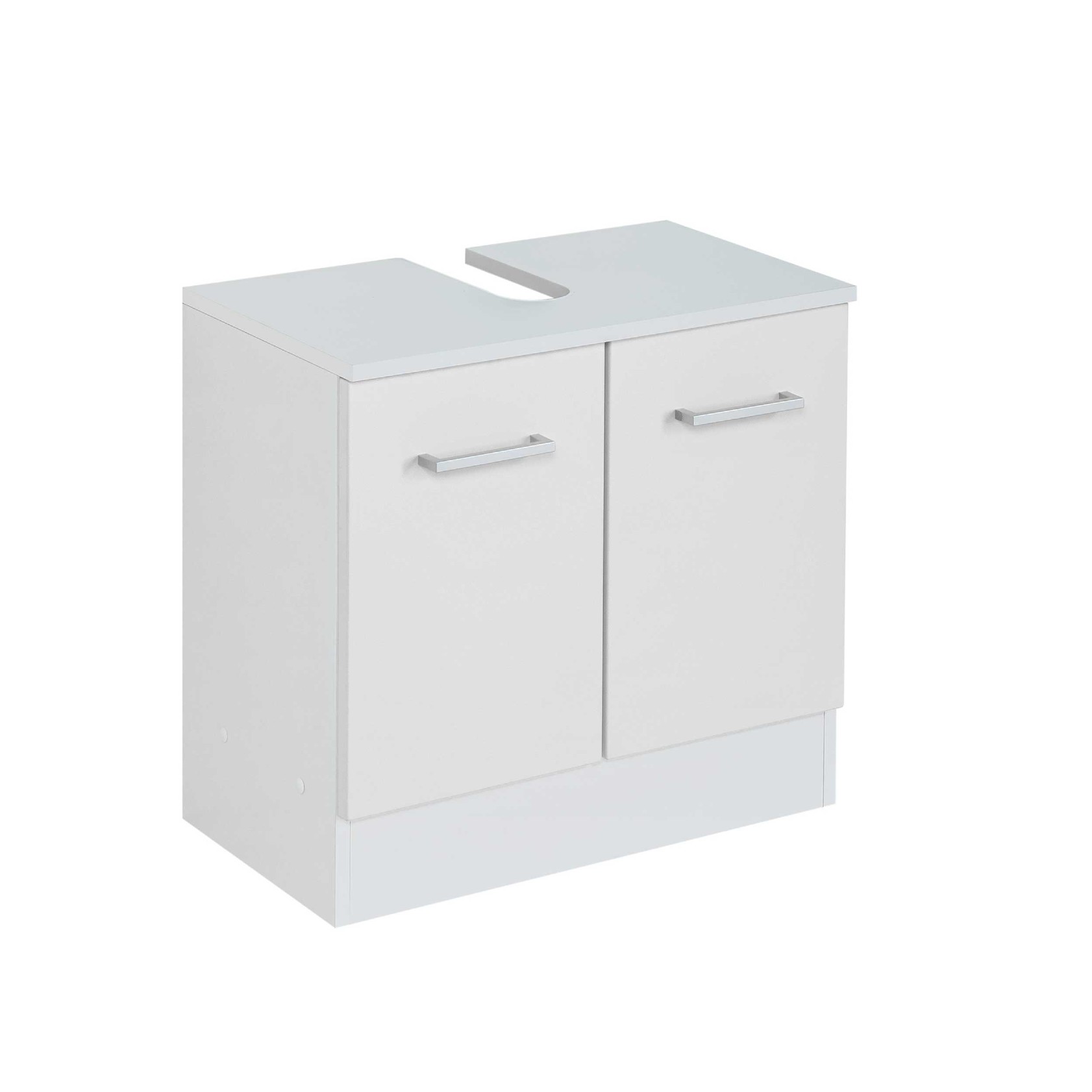 Meuble sous lavabo Ricca 60cm 2 portes - blanc - Image 11