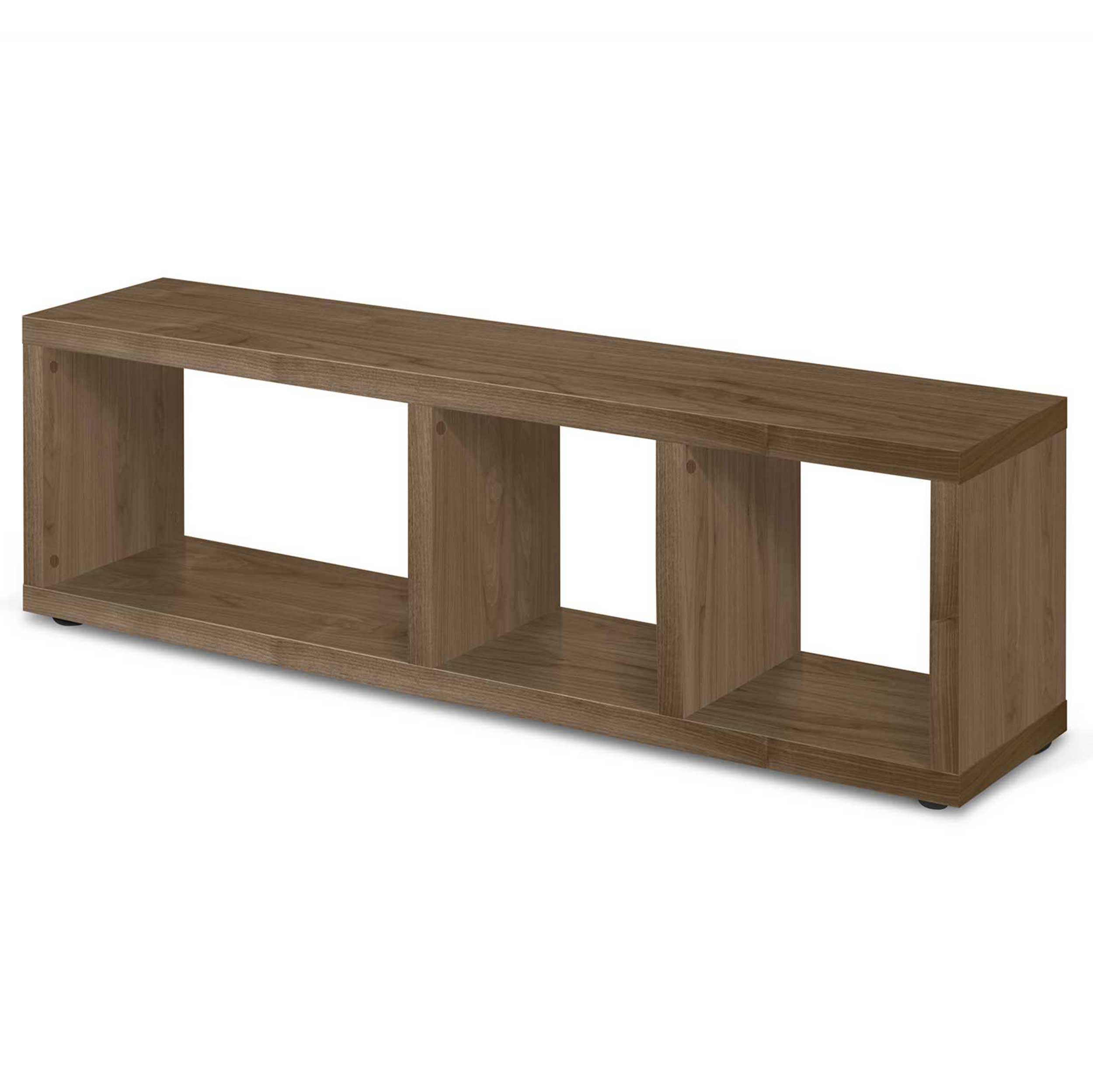 Meuble TV Berkeley - placage de noyer - Image 5