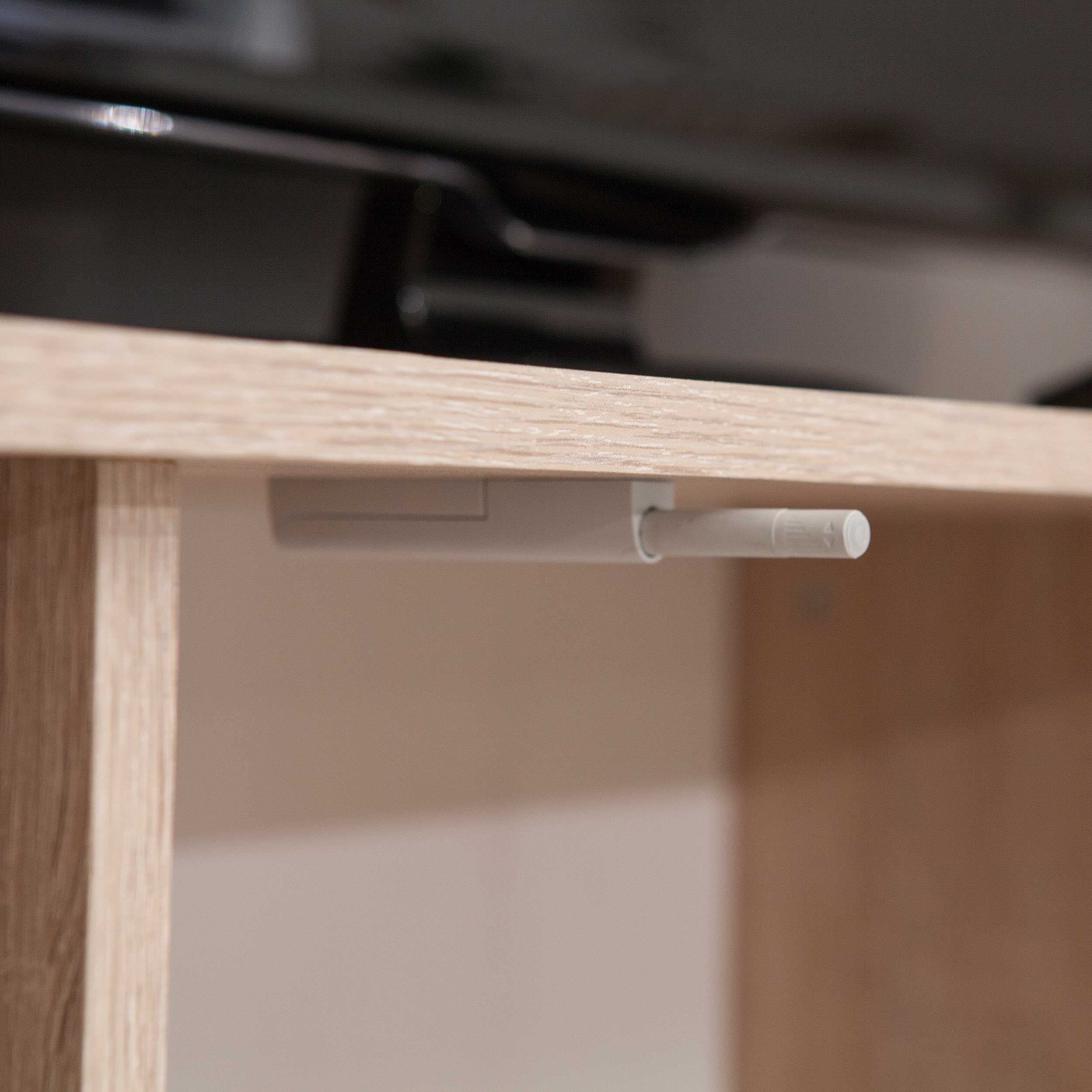 Meuble TV Kim 165cm - chêne/blanc - Image 8