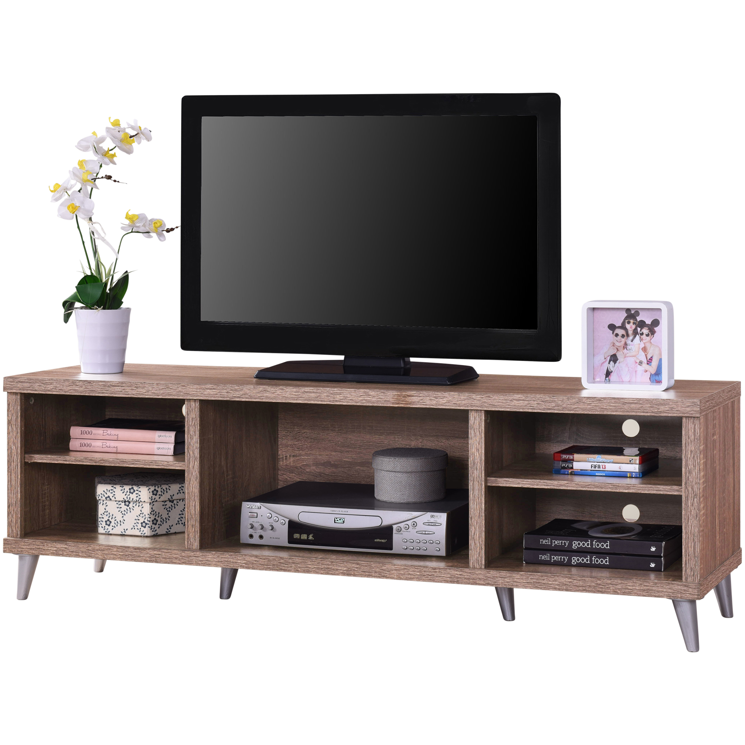 Meuble TV Konya 142cm - noyer - Image 2