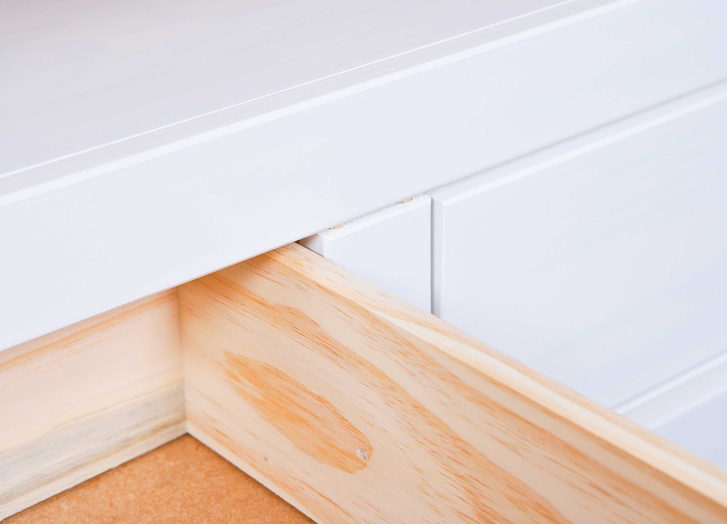 Meuble tv Provence 118cm à 2 tiroirs - blanc - Image 7