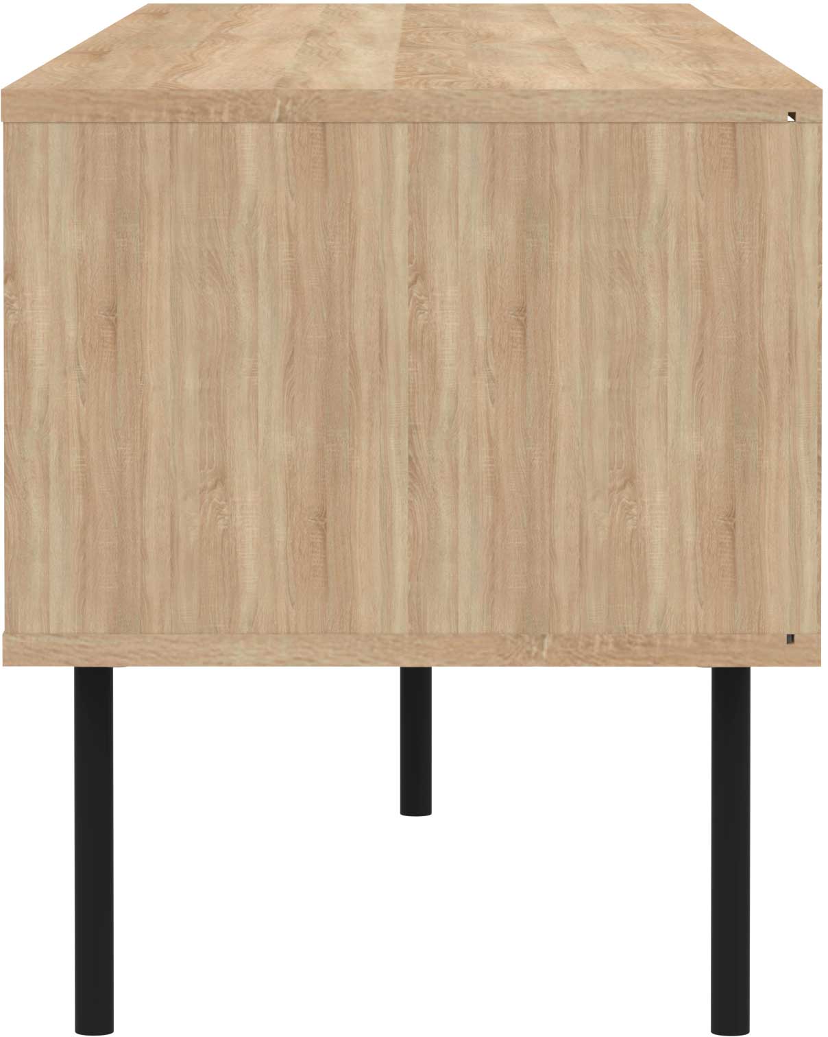 Meuble TV Watt 165cm - chêne/blanc - Image 3