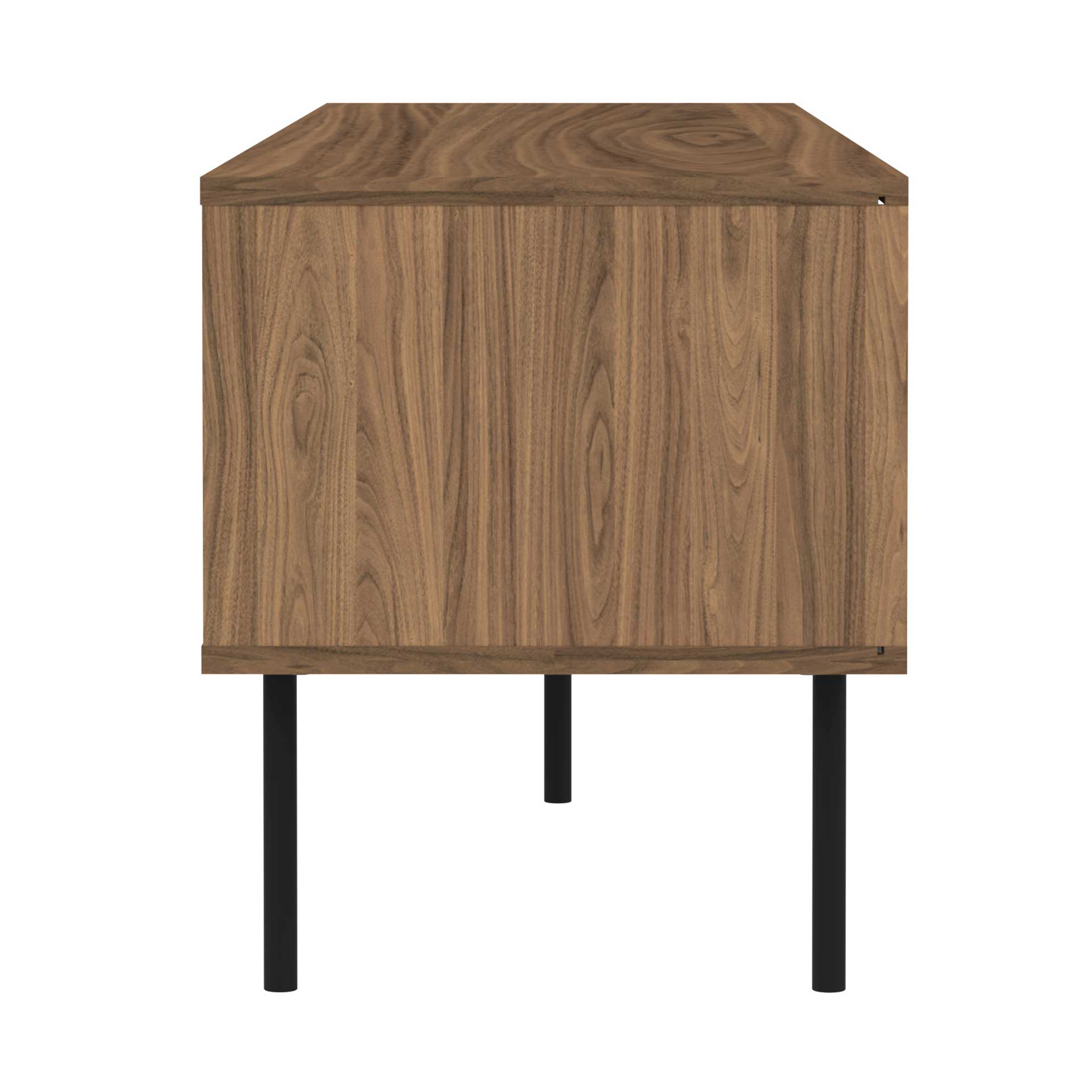 Meuble TV Watt 165cm - noyer/gris - Image 3