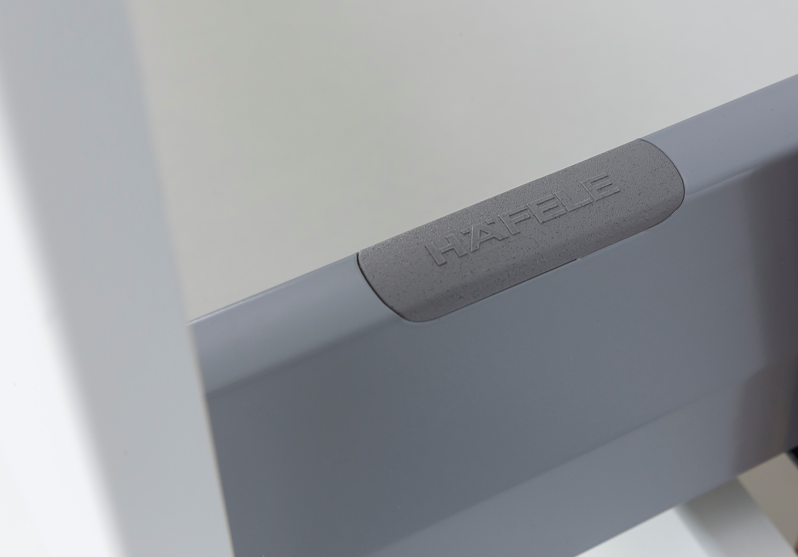 Meuble vasque Bobbi 120cm avec double vasque et 2 tiroirs - graphite/gris brillant - Image 4