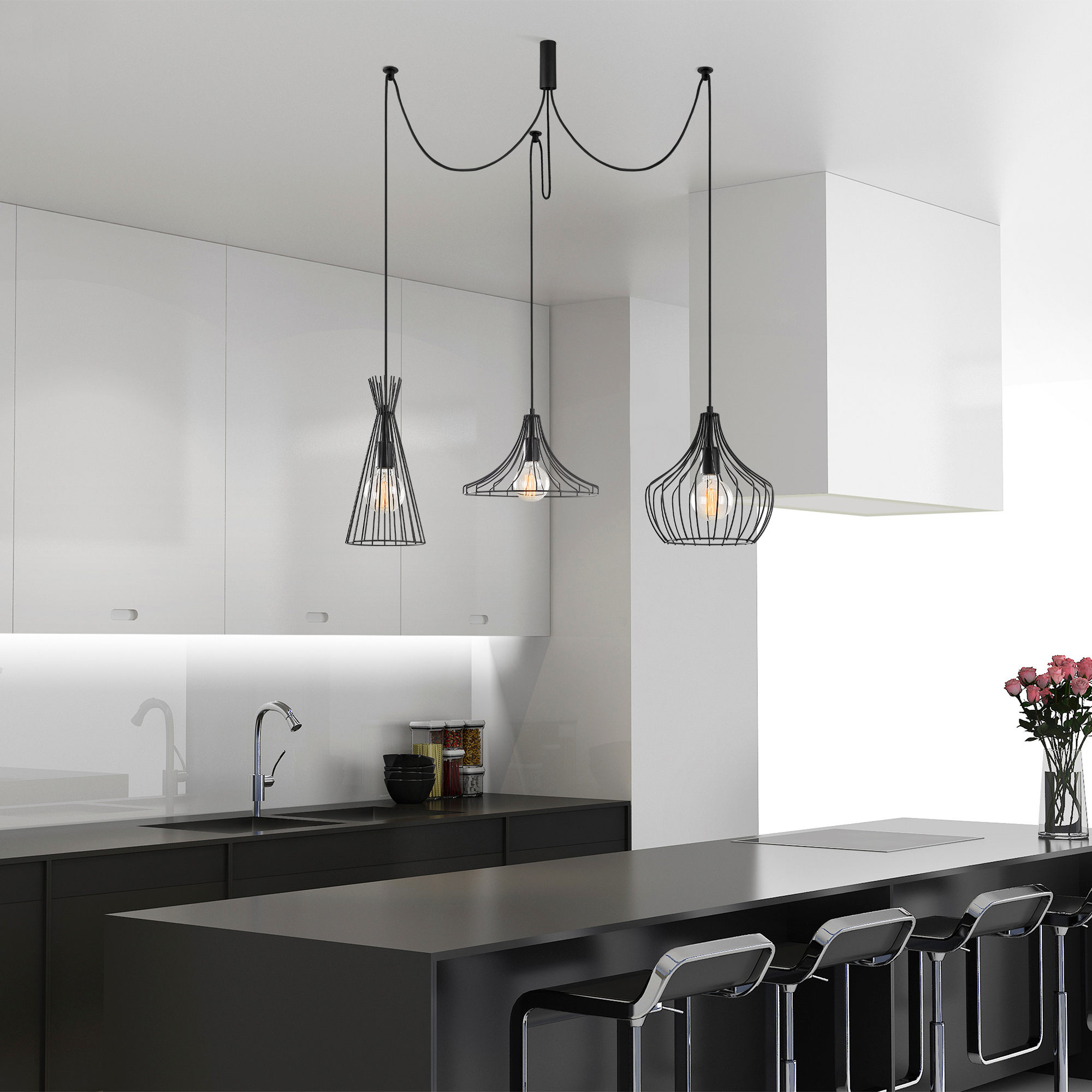 Mezopotamya Lustre | CORPS EN FER | Noir