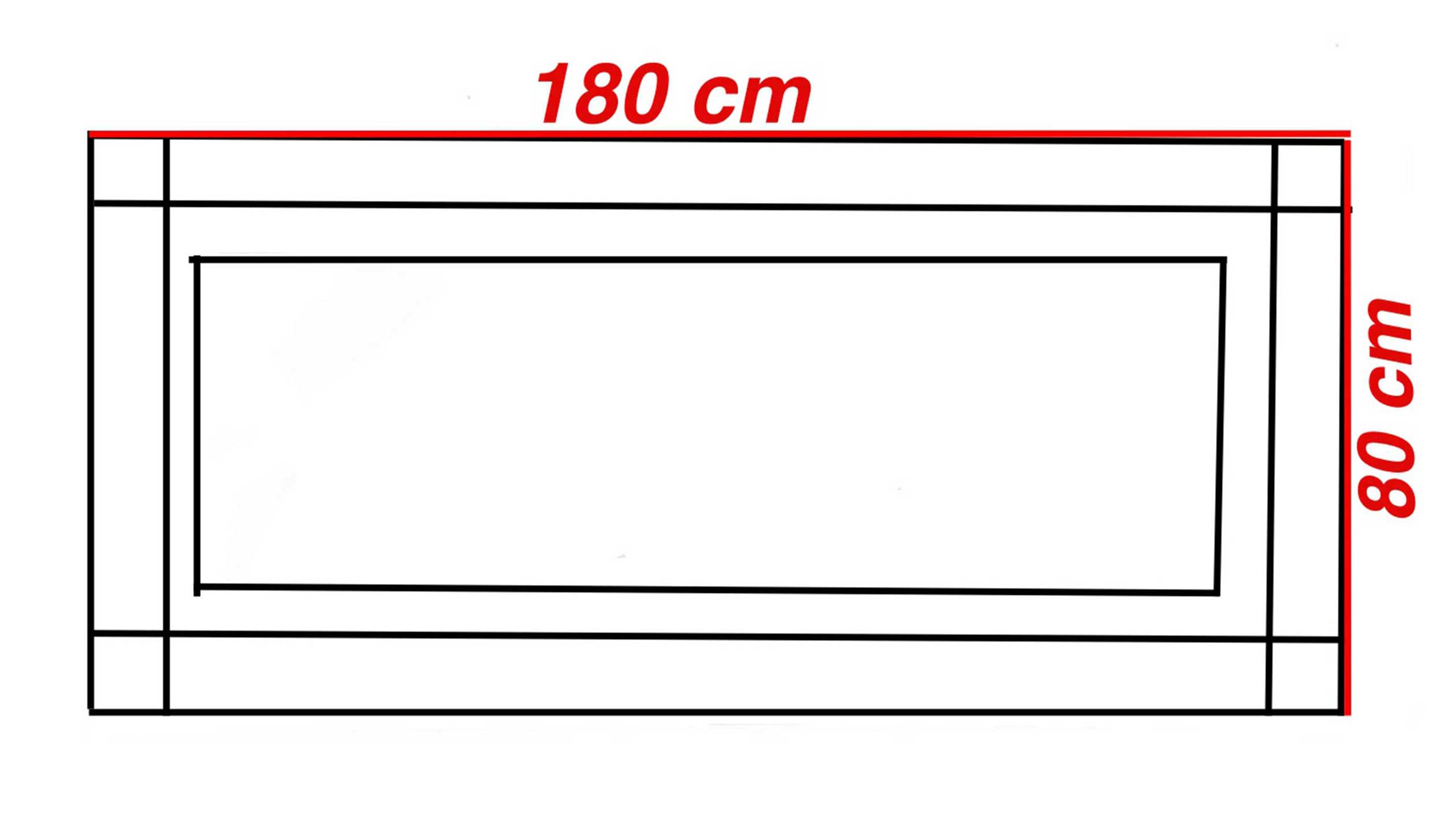 Miroir Poznan 180cm - décor en chêne - Image 3