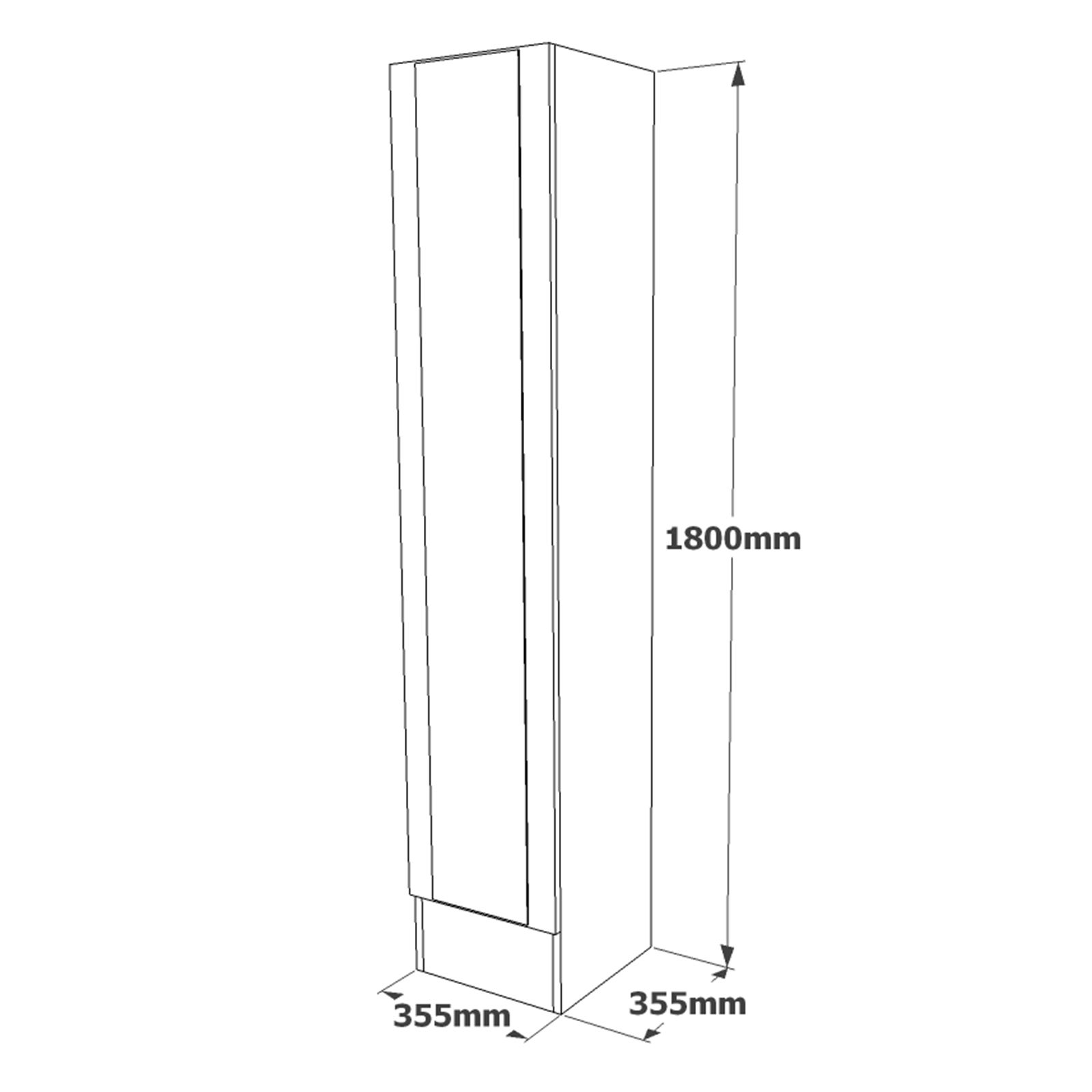 ML16 Meuble d'entrée | 100 % MÉLAMINE | Pin Atlantique - Image 3