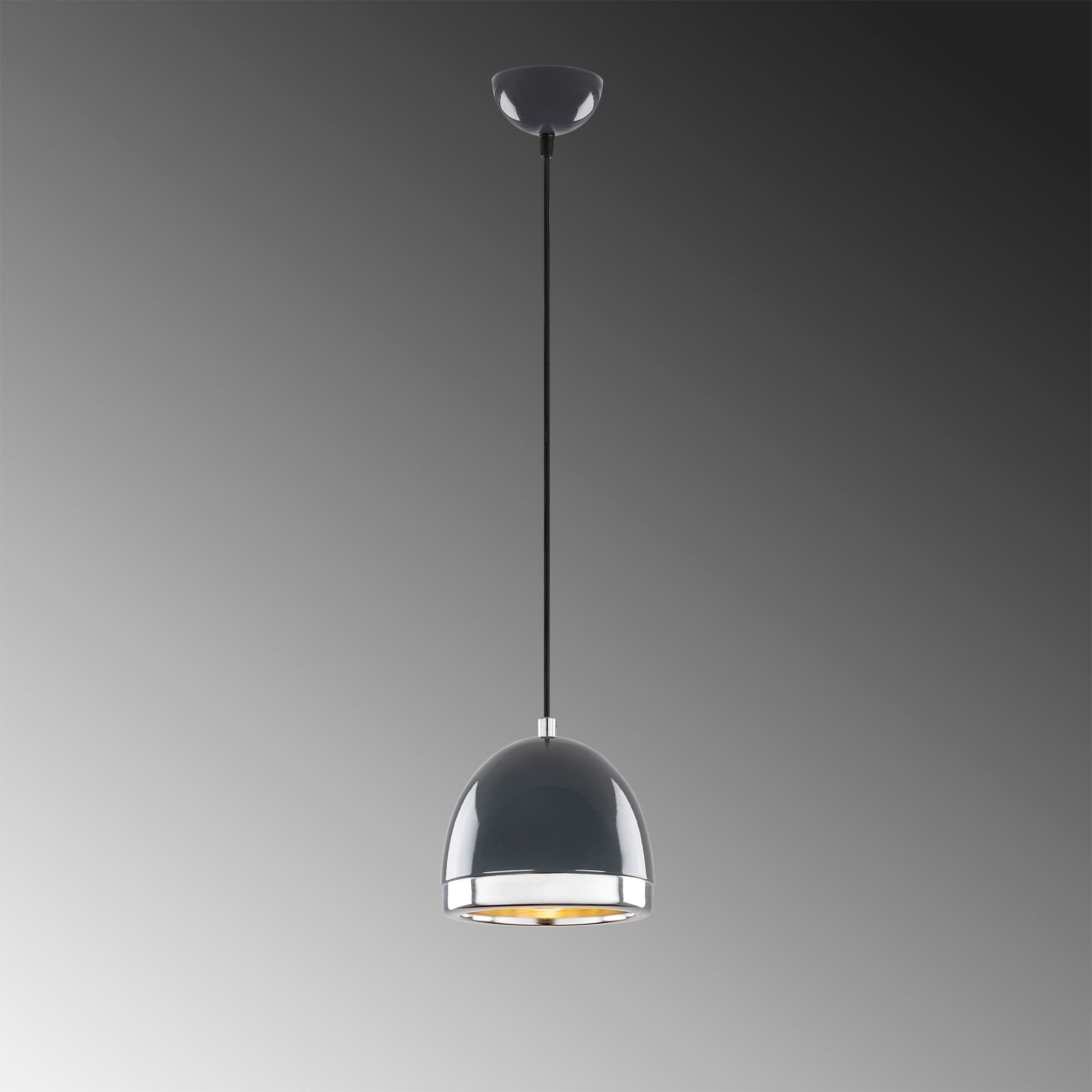 Mugo Lustre | CORPS EN MÉTAL | Anthracite, Or - Image 2