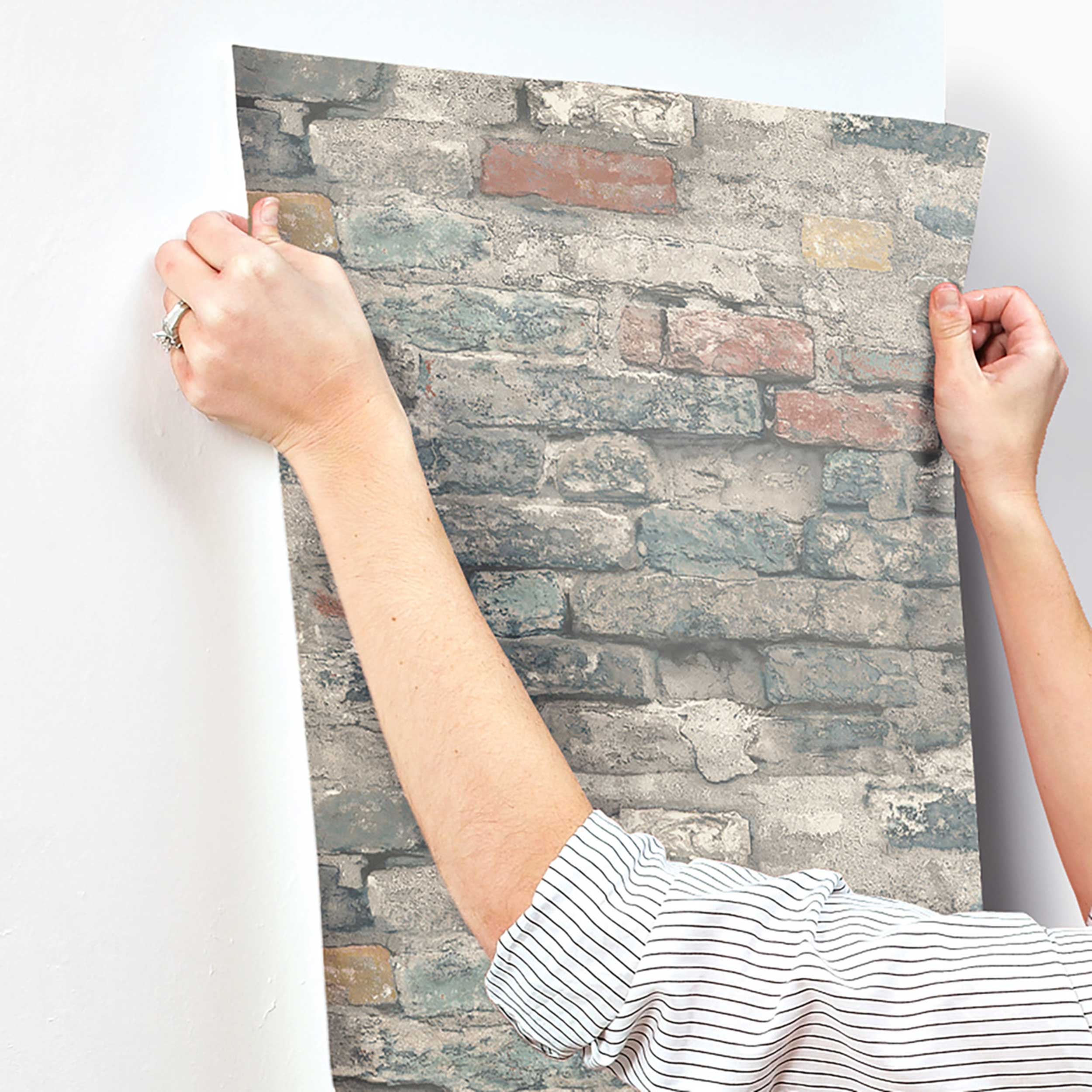 Papier peint adhésif Brick Alley - Image 3