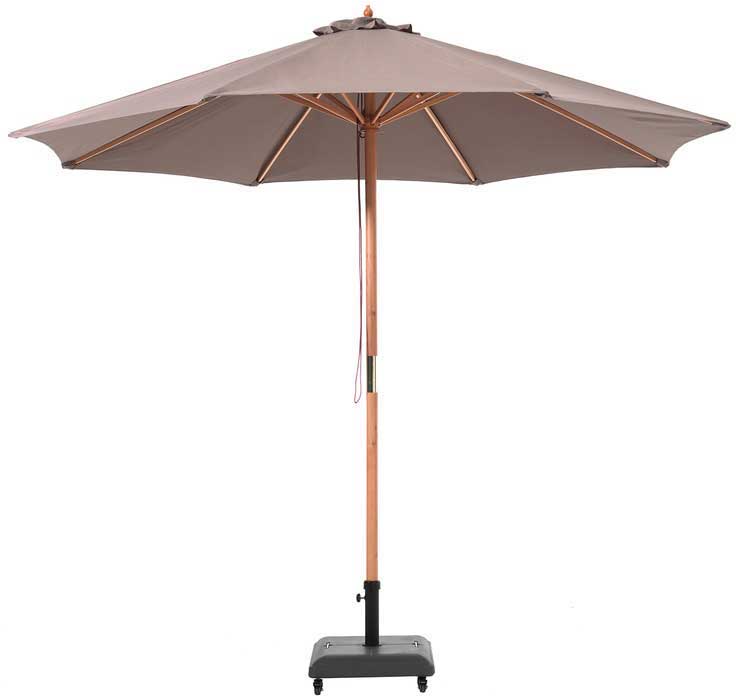 Parasol Joplin ø300cm - taupe - Image 2