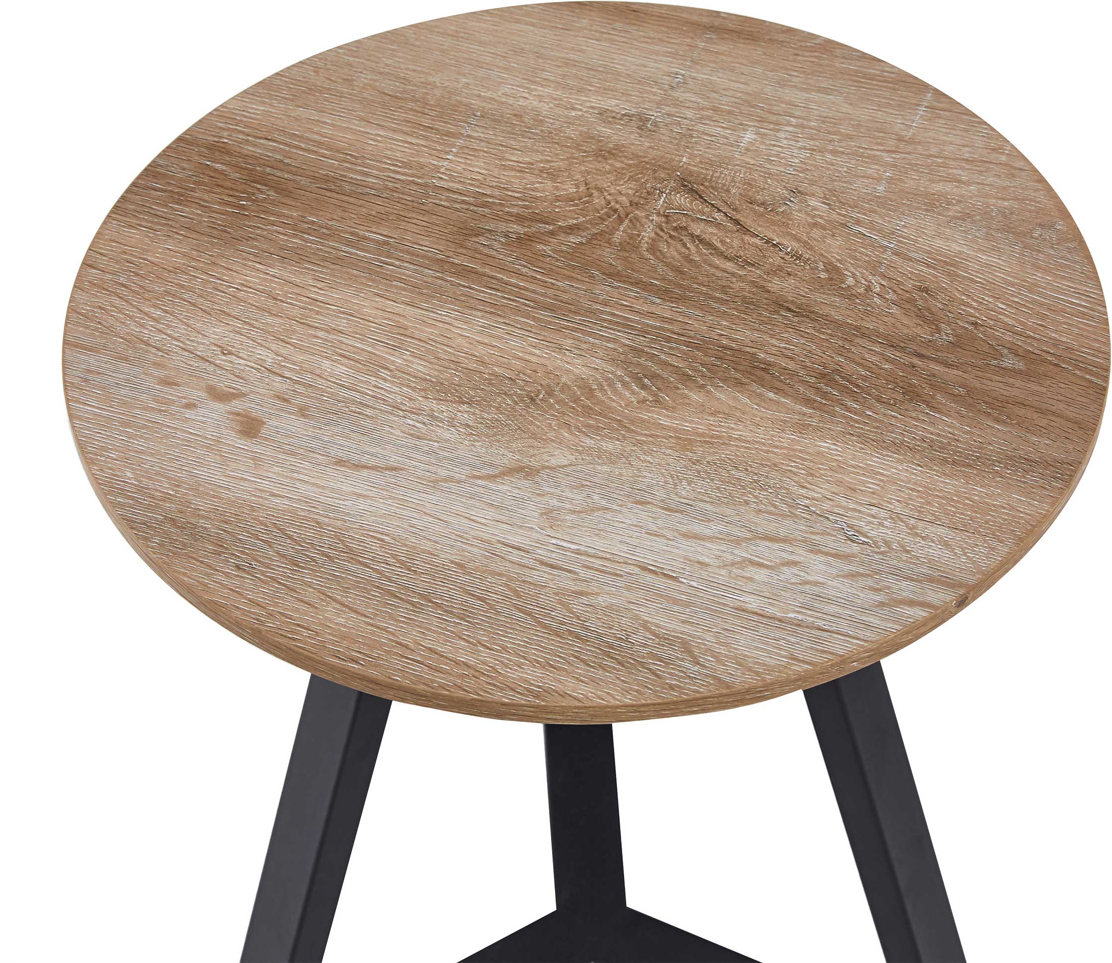 Paso' Decor Oude Eik Bijzettafel | H-H 46 x B-L 45 x D-P 45 cm - Image 3