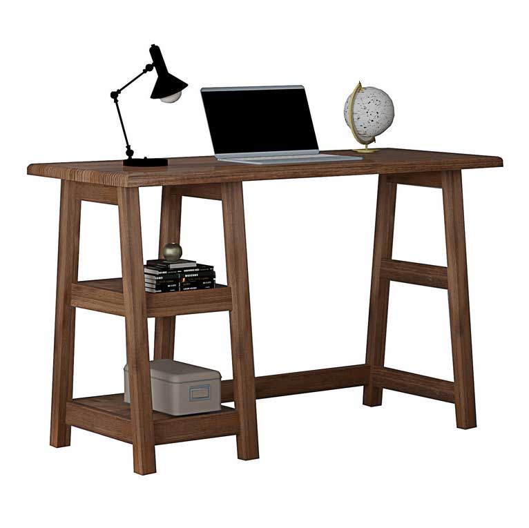 Perla Bureau d'étude | BOIS DE PIN | Noyer - Image 2