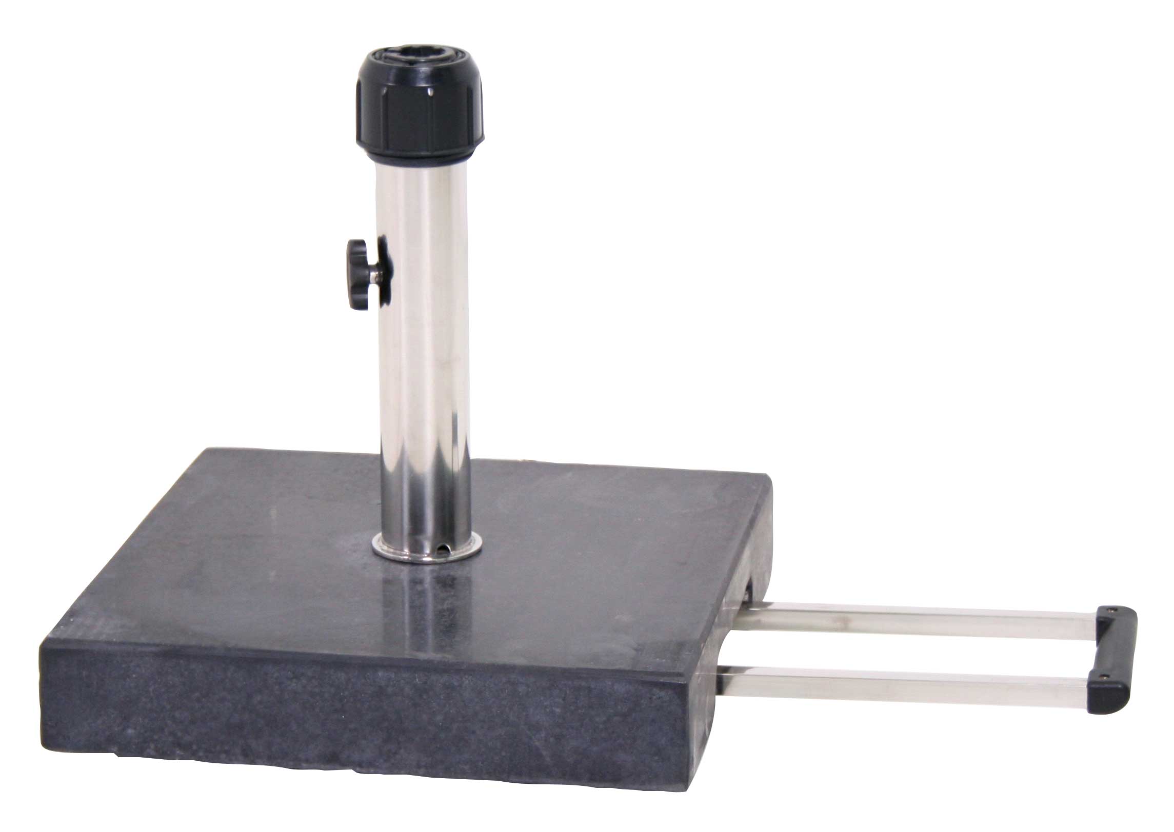 Pied de parasol 30kg avec système trolley