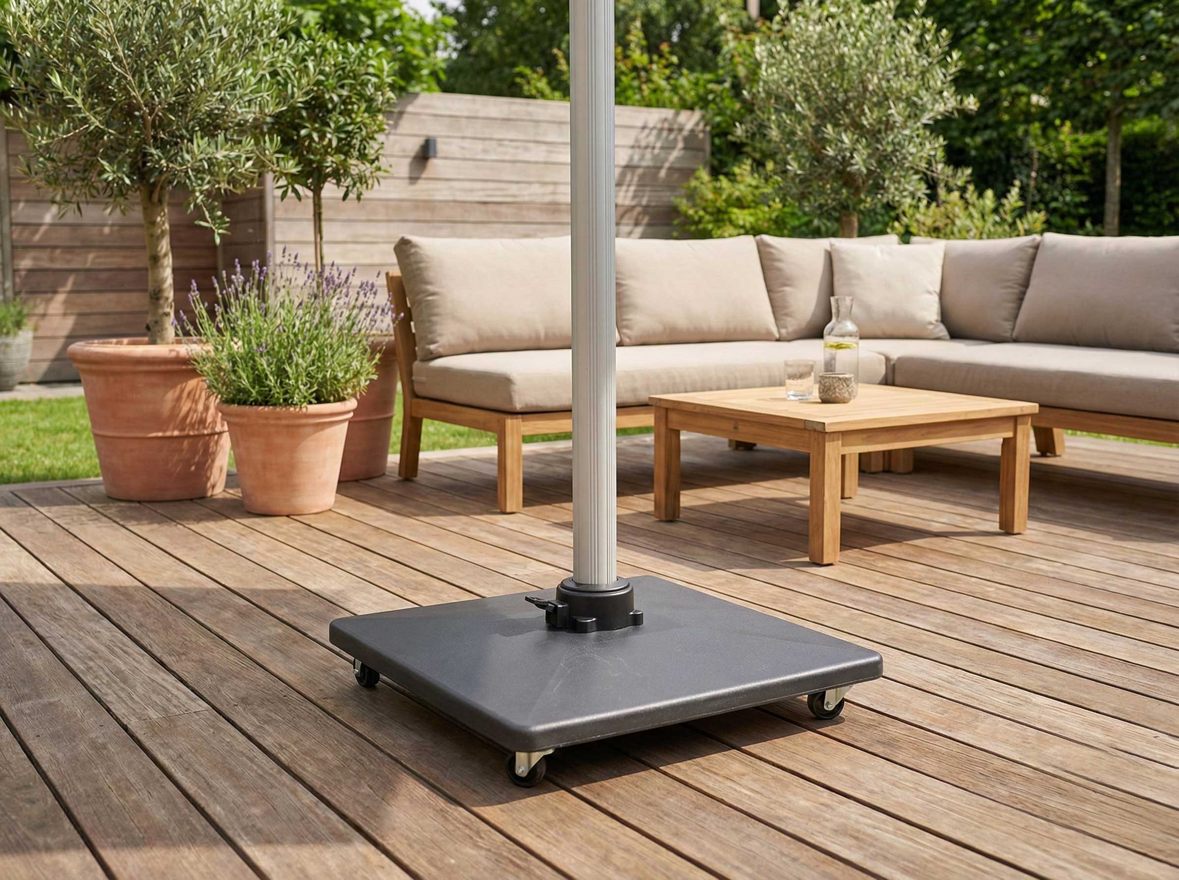 Pied de parasol en ciment - Image 4