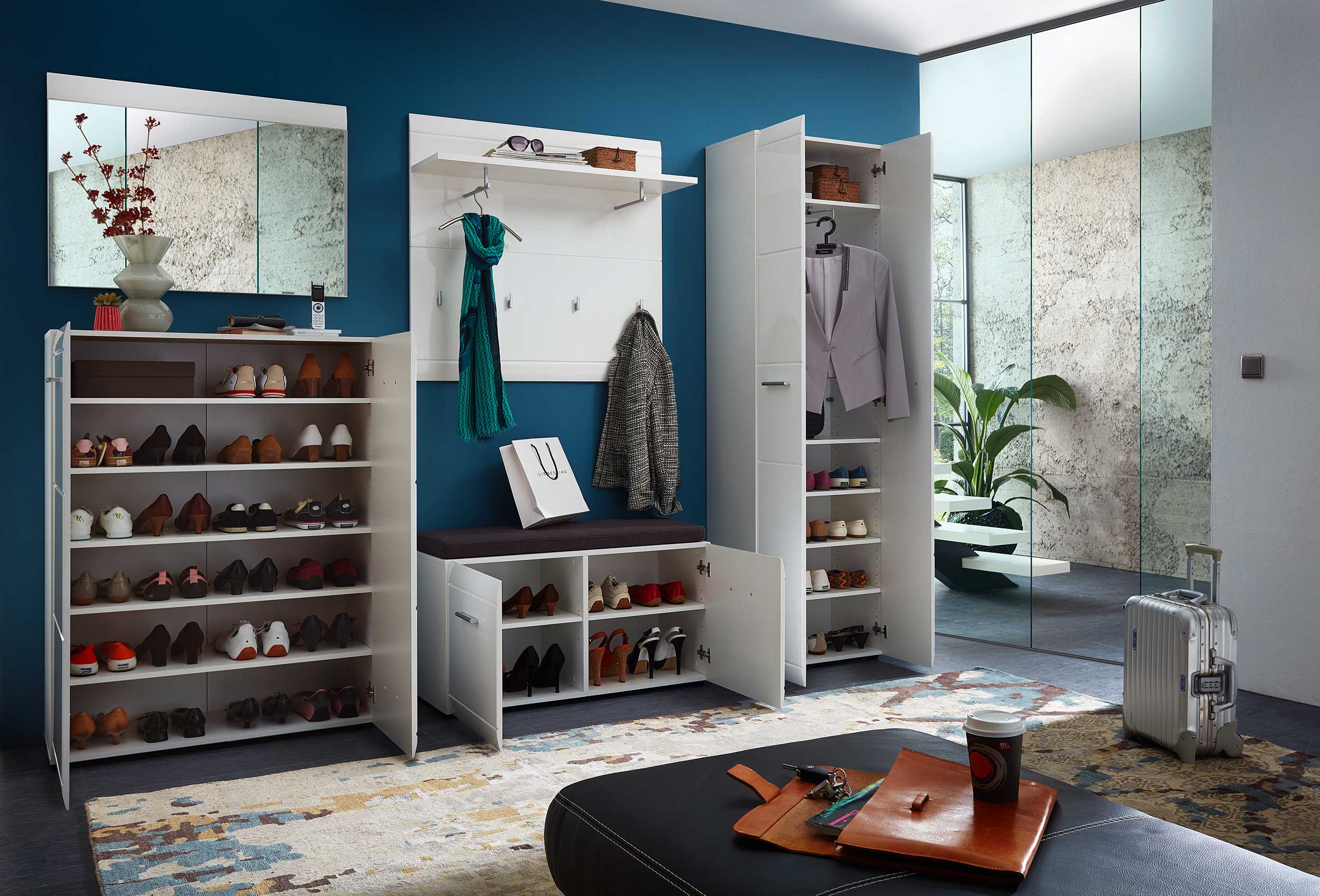 Portemanteau Allan H90 - blanc - Image 4