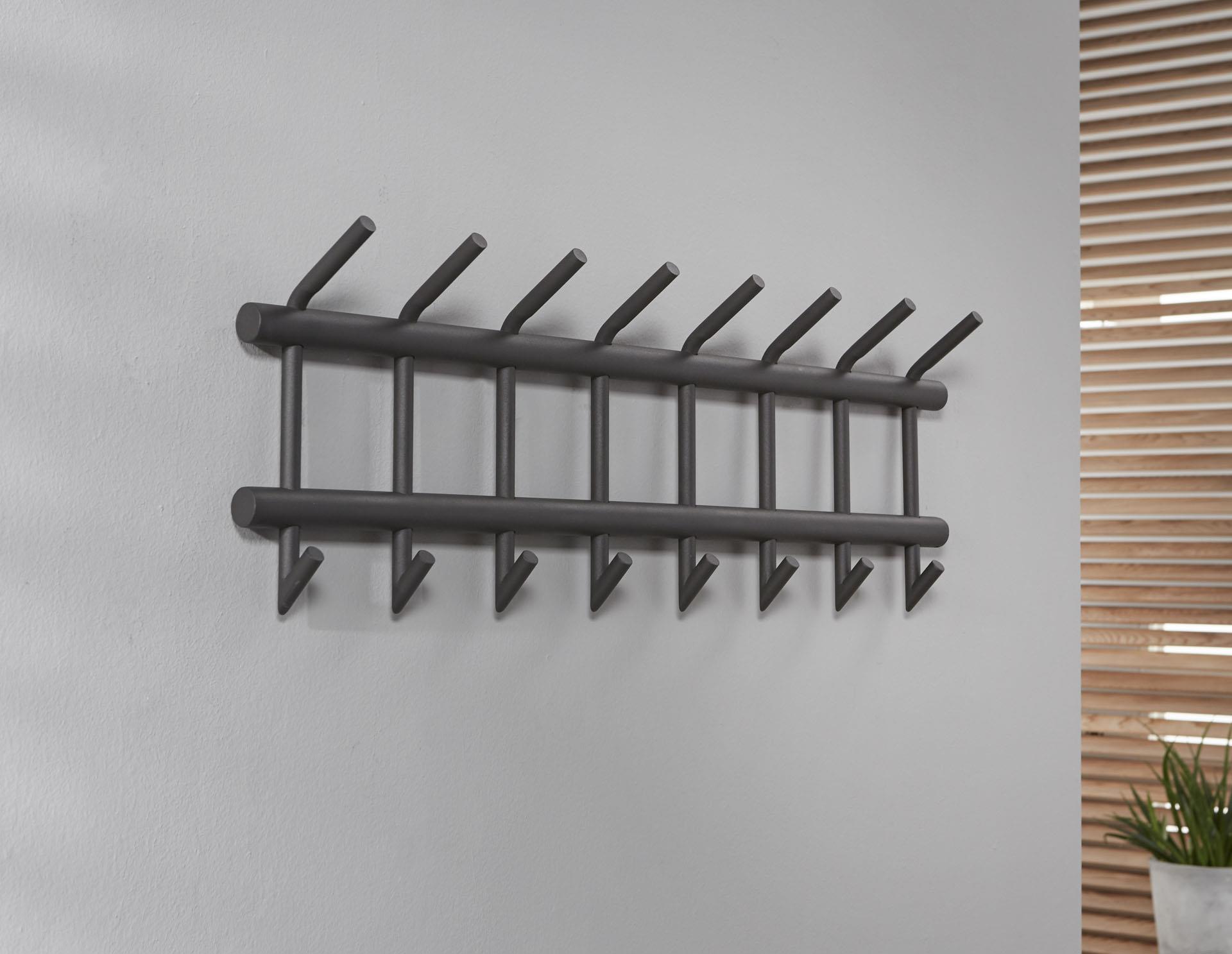 Portemanteau Dounia 8 crochets - acier peint par poudrage - Image 3