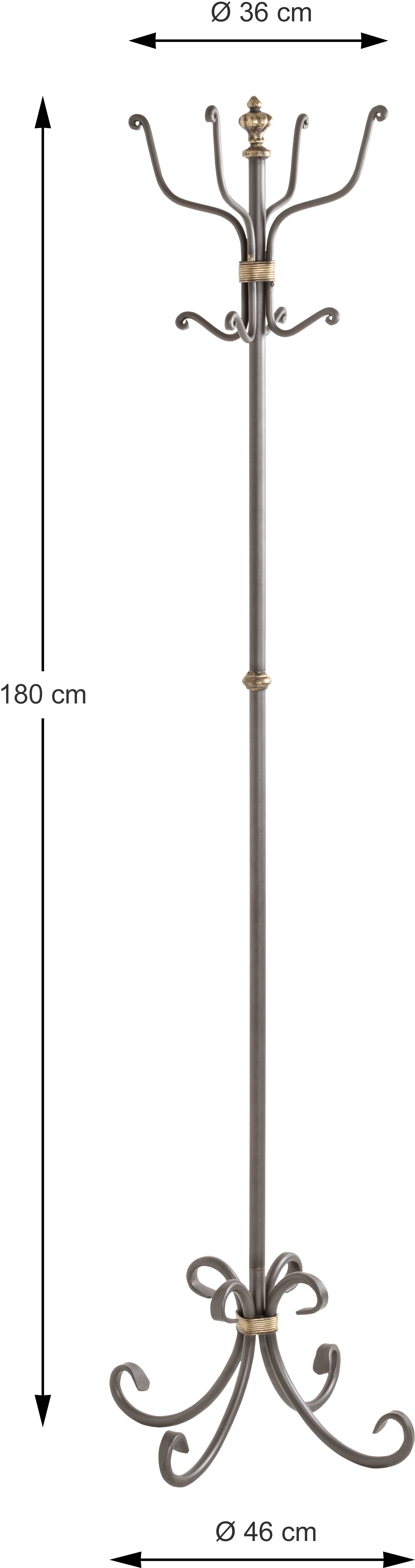 Portemanteau Fauve métal - anthracite - Image 2