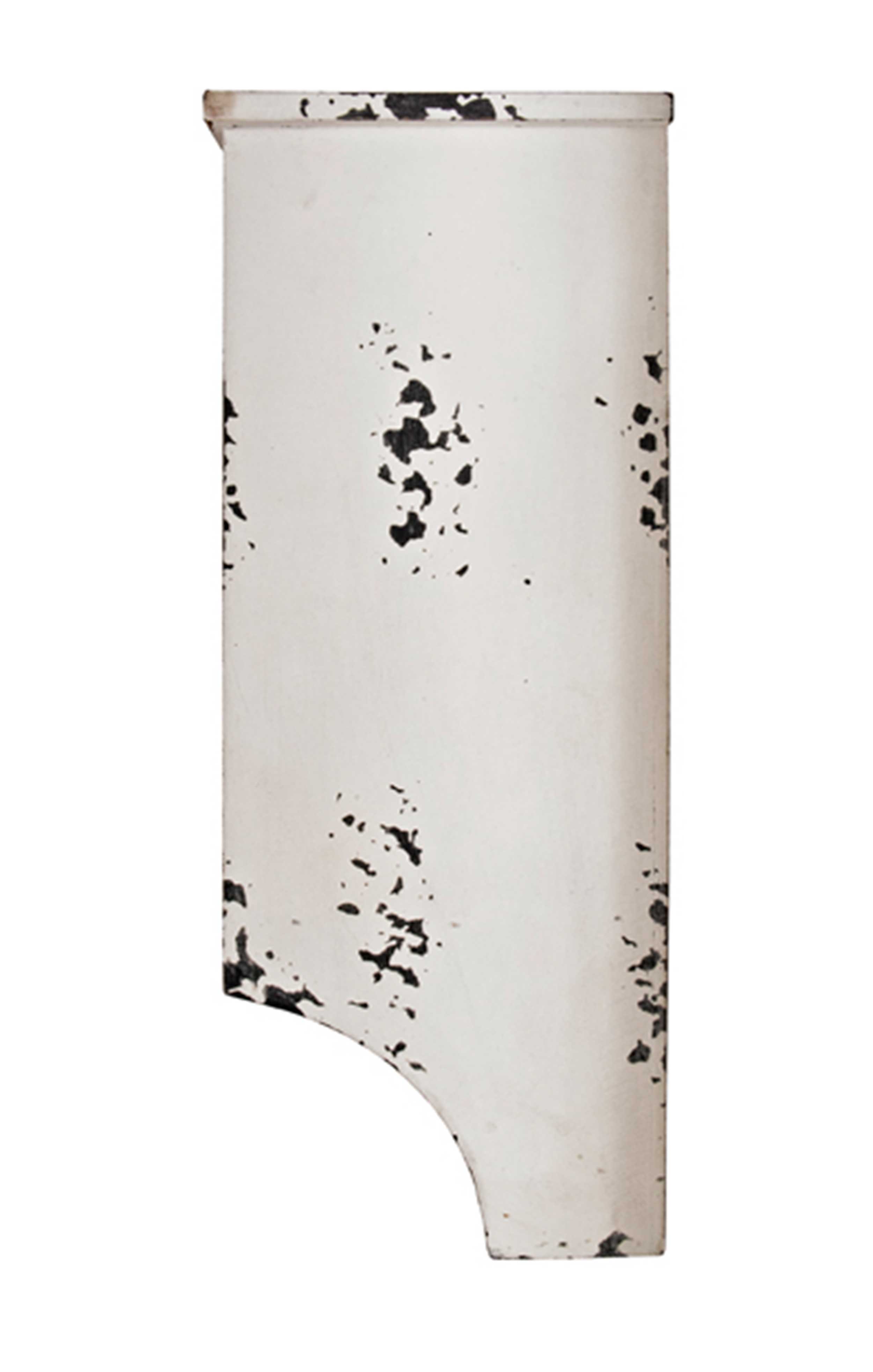 Portemanteau mural Raiden 76cm, 4 crochets - blanc/rouge - Image 3