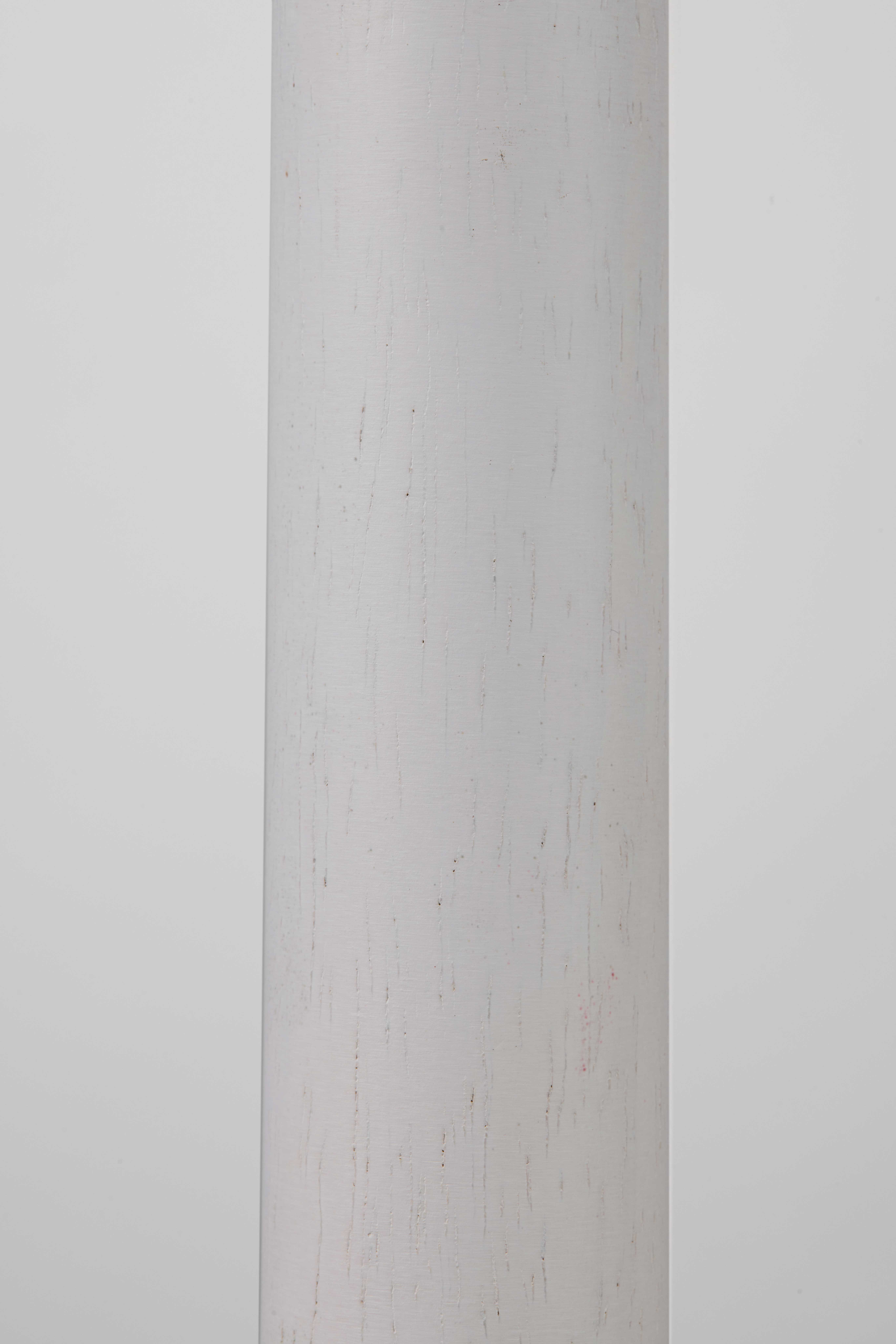 Portemanteau sur pied Hannover - bois lacqué blanc - Image 3