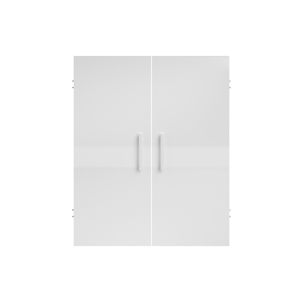 Portes d'armoire Hobby-blanc brillant - Image 6