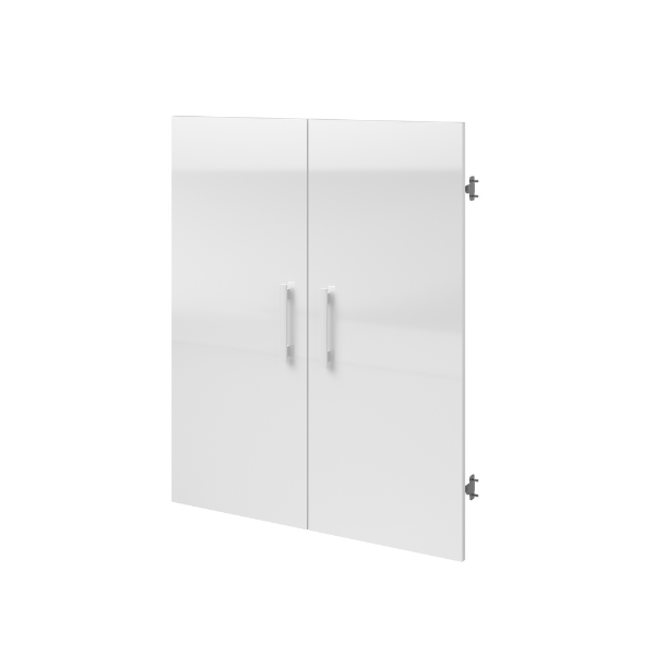 Portes d'armoire Hobby-blanc brillant - Image 7
