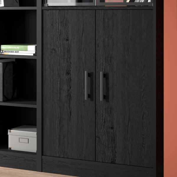 Portes d'armoire Hobby-noir - Image 1