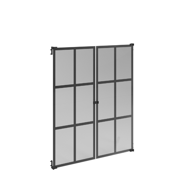 Portes d'armoire Hobby-style atelier-verre