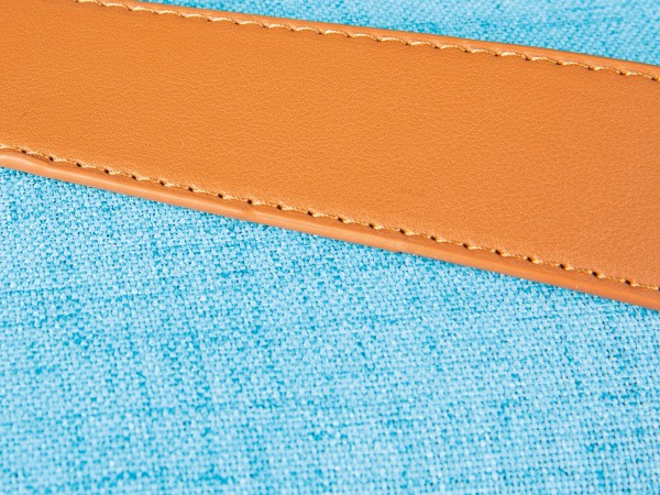 Pouf Dilia avec rangement - bleu - Image 2