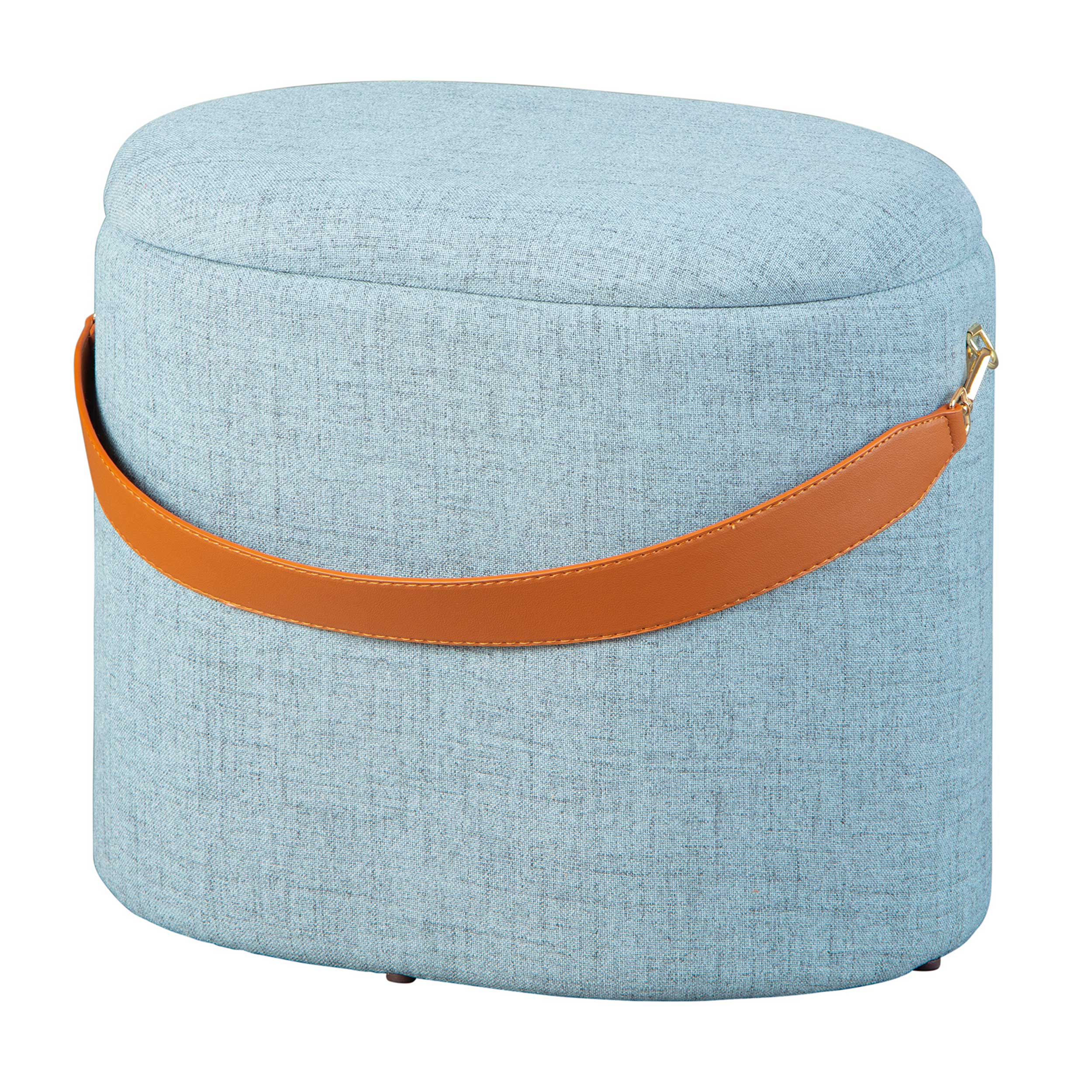 Pouf Dilia avec rangement - gris - Image 7