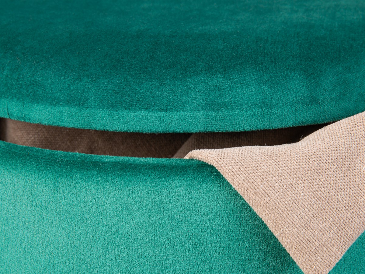 Pouf Papua avec couvercle - vert - Image 5