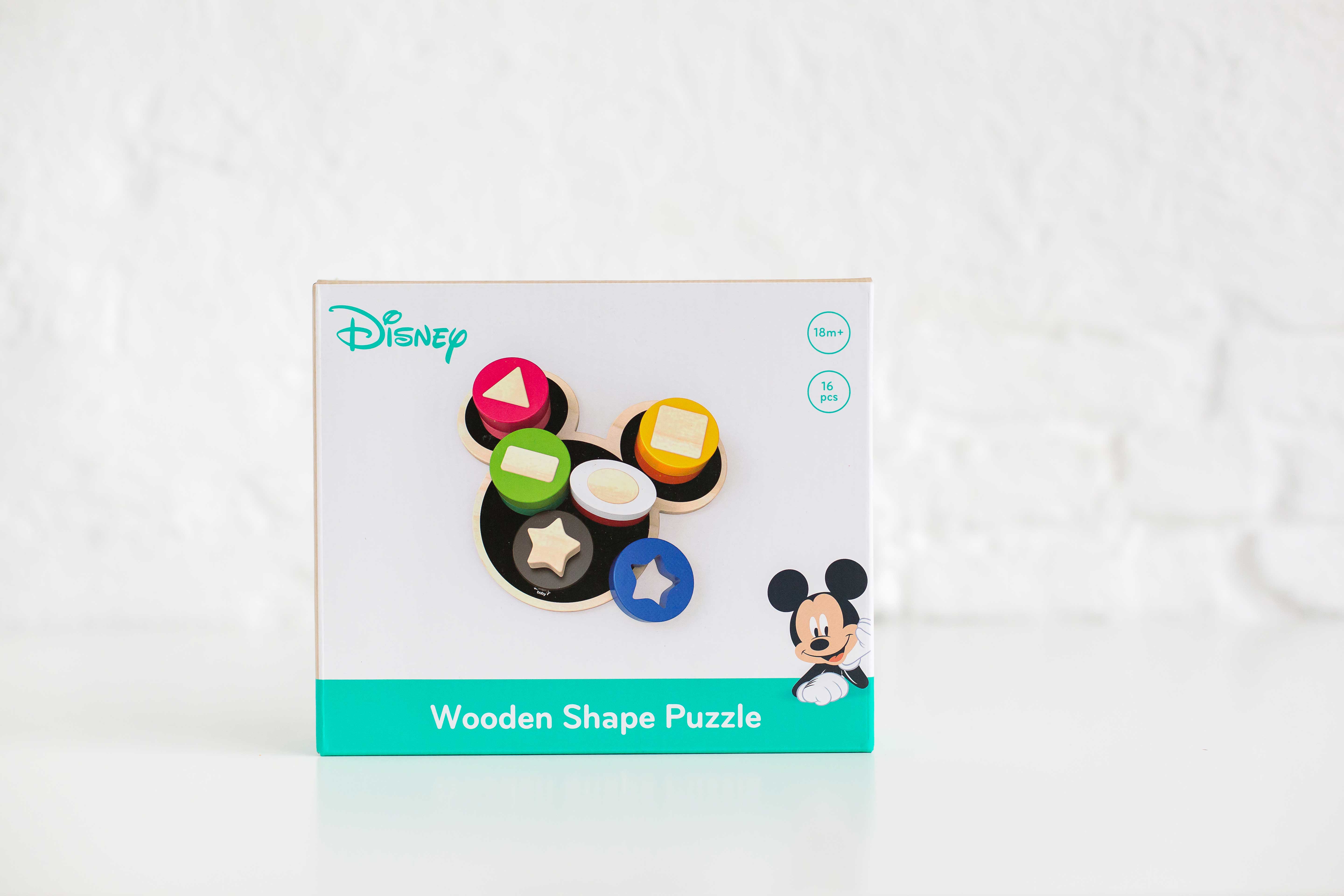 Puzzle en bois de forme géométrique - Image 3