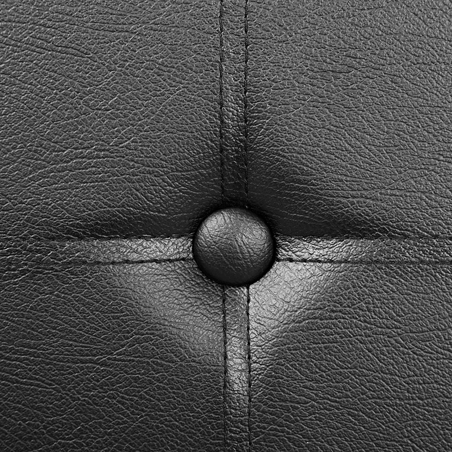 Repose-pieds Drey en similicuir - noir - Image 3