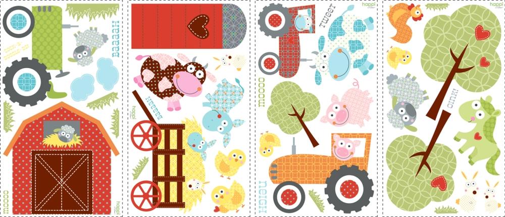 RoomMates stickers muraux - Animaux de la ferme - Image 2