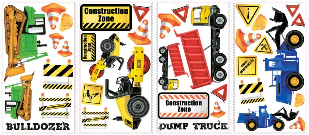 RoomMates stickers muraux - Camions - Image 2