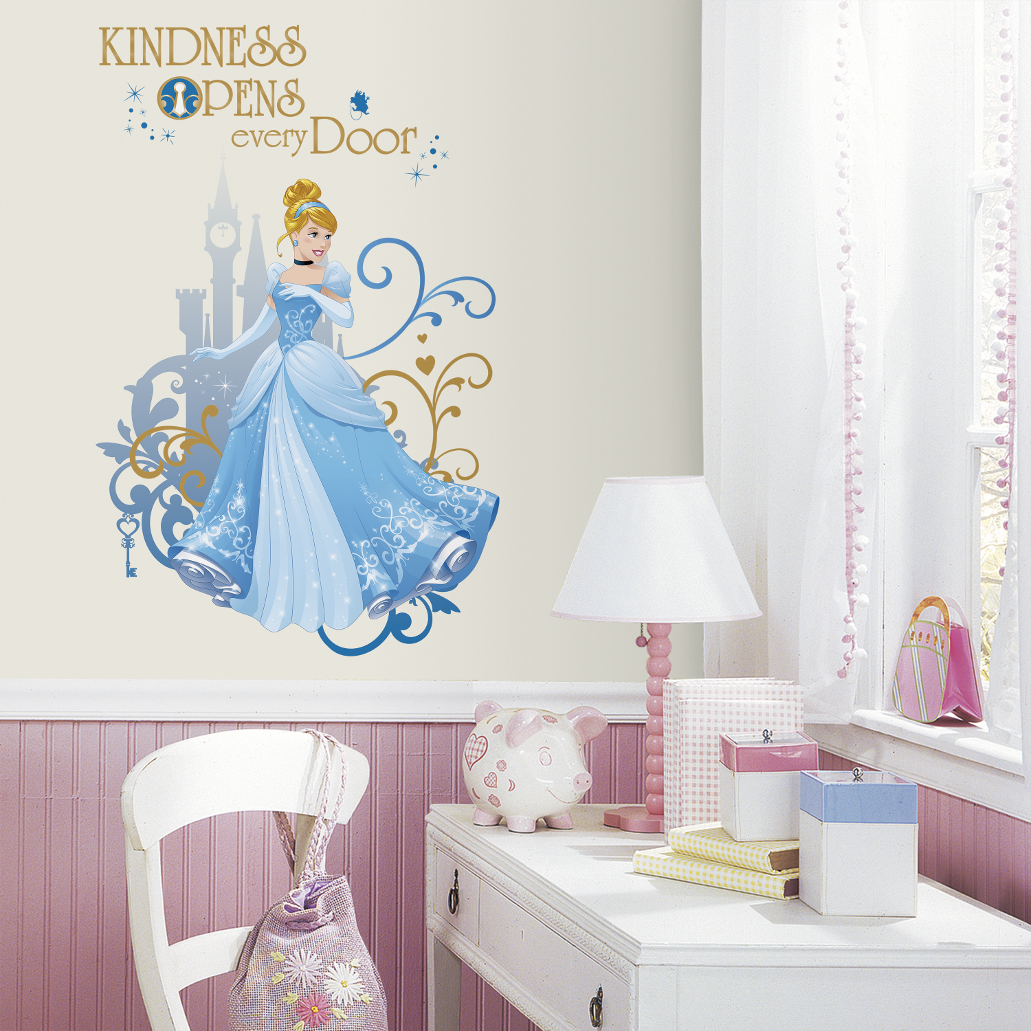 RoomMates stickers muraux - Cendrillon