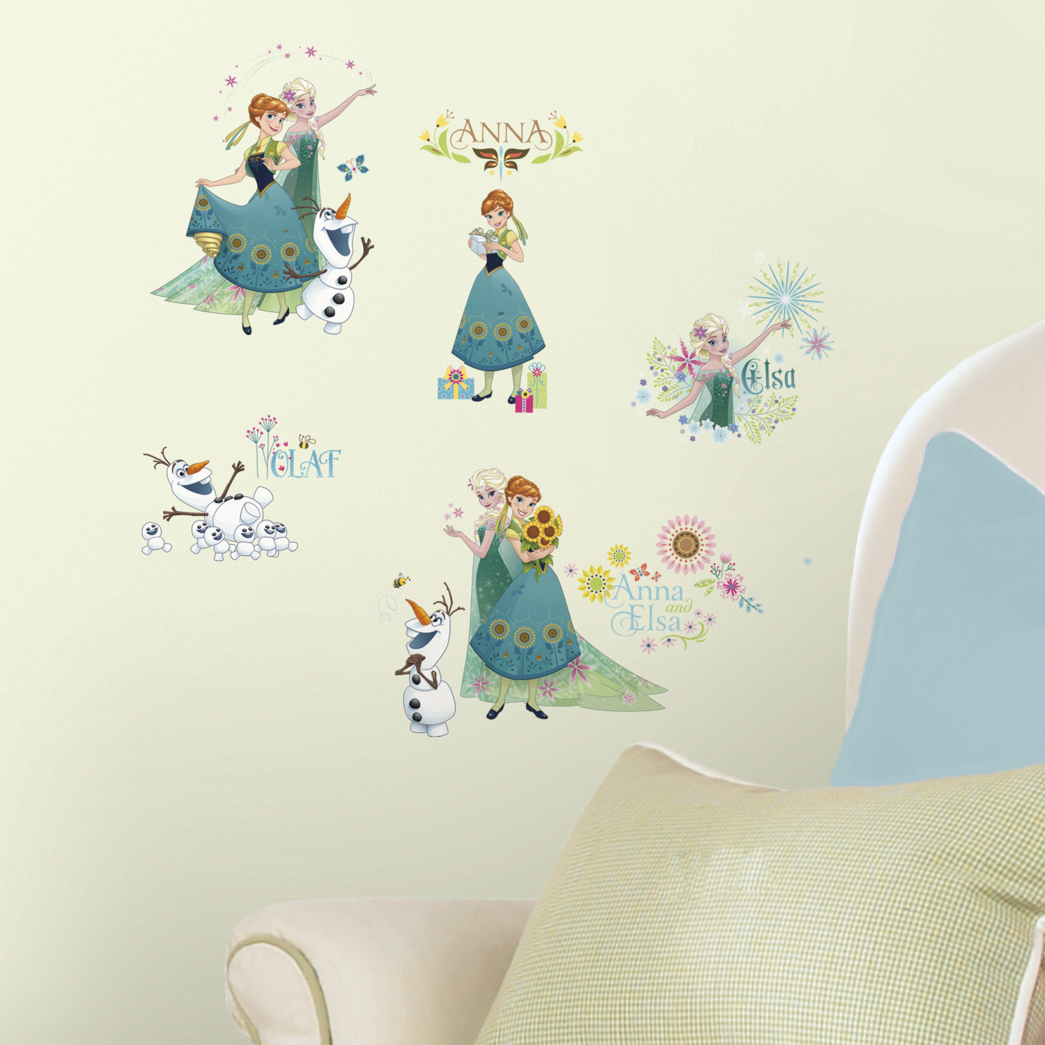 RoomMates stickers muraux - Frozen Fever