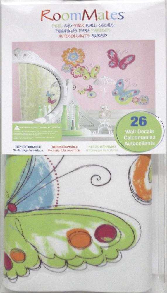 RoomMates stickers muraux - Papillons effet peint à la main - Image 3