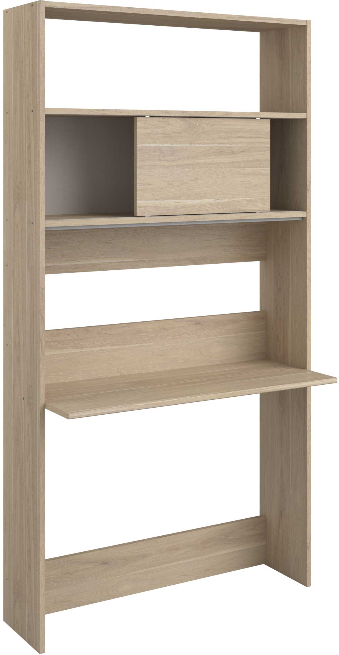 Secretaire Fina 105 cm - chêne - Image 7